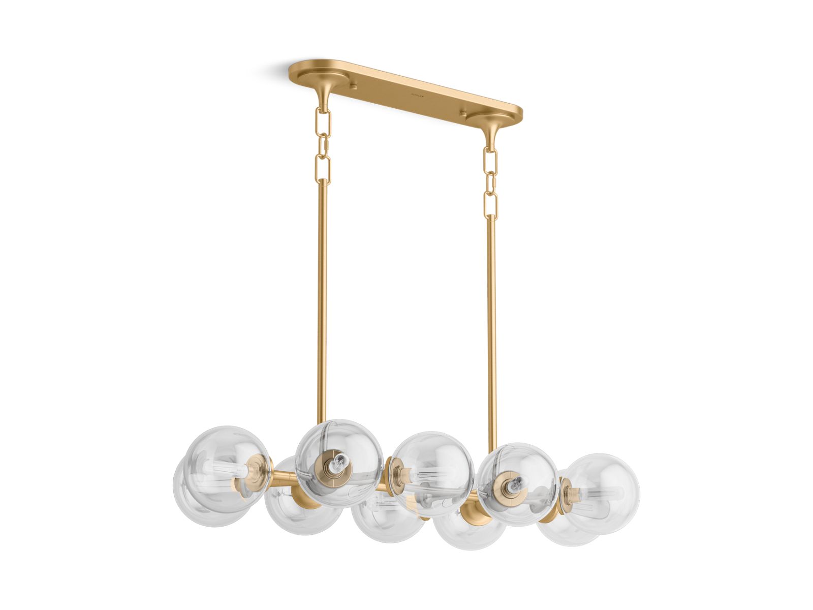 Bellera 38" linear chandelier