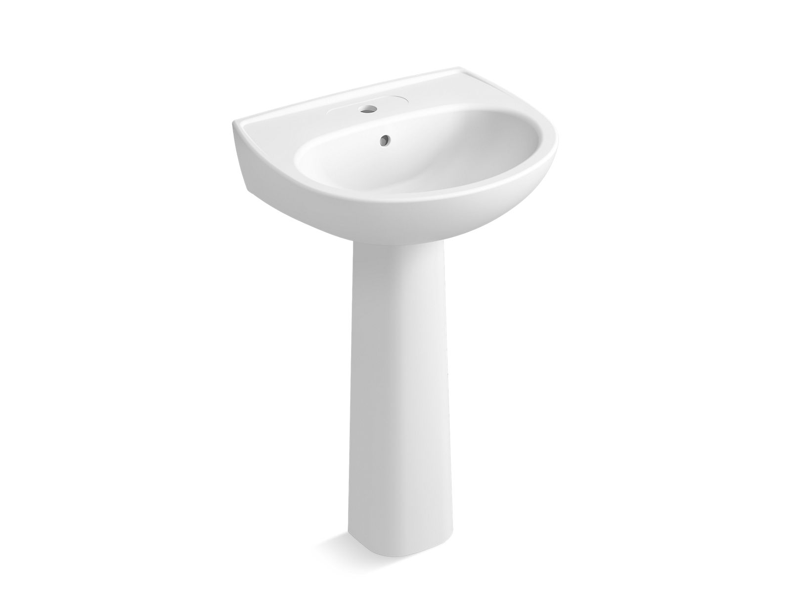 Sacramento™ Pedestal Lavatory with single faucet hole | 8700T-1