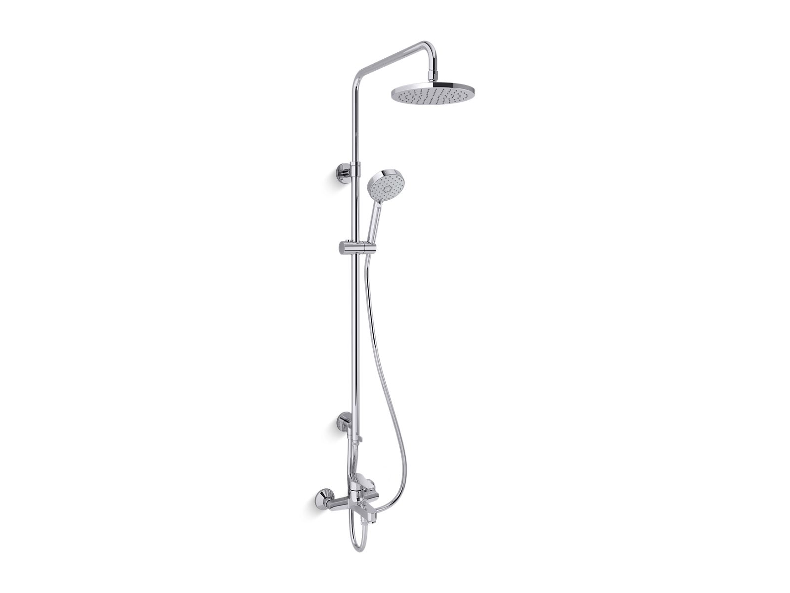 July™ 雙淋浴柱（直角型） | 5428T-C4 | KOHLER