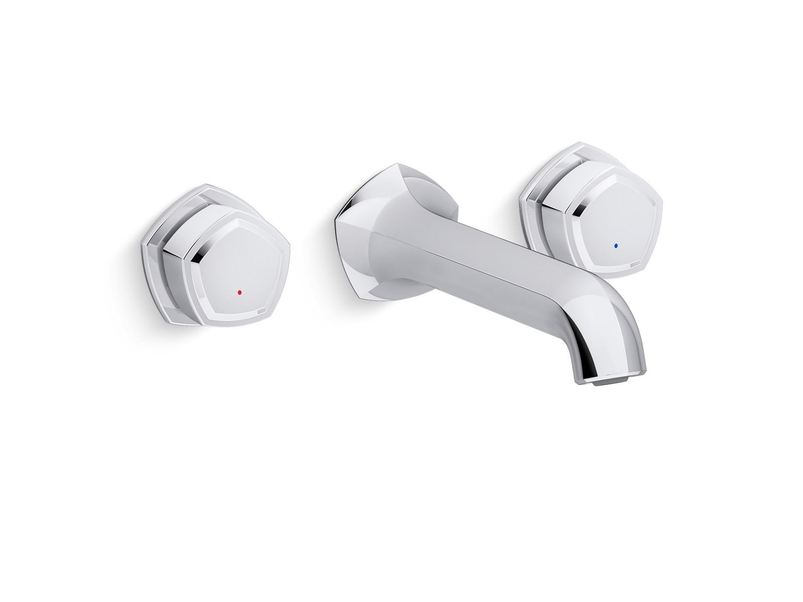 cpソワーニュ　トータルワークスEX Occasion™ Wall-mount bath faucet with knob handles and Straight