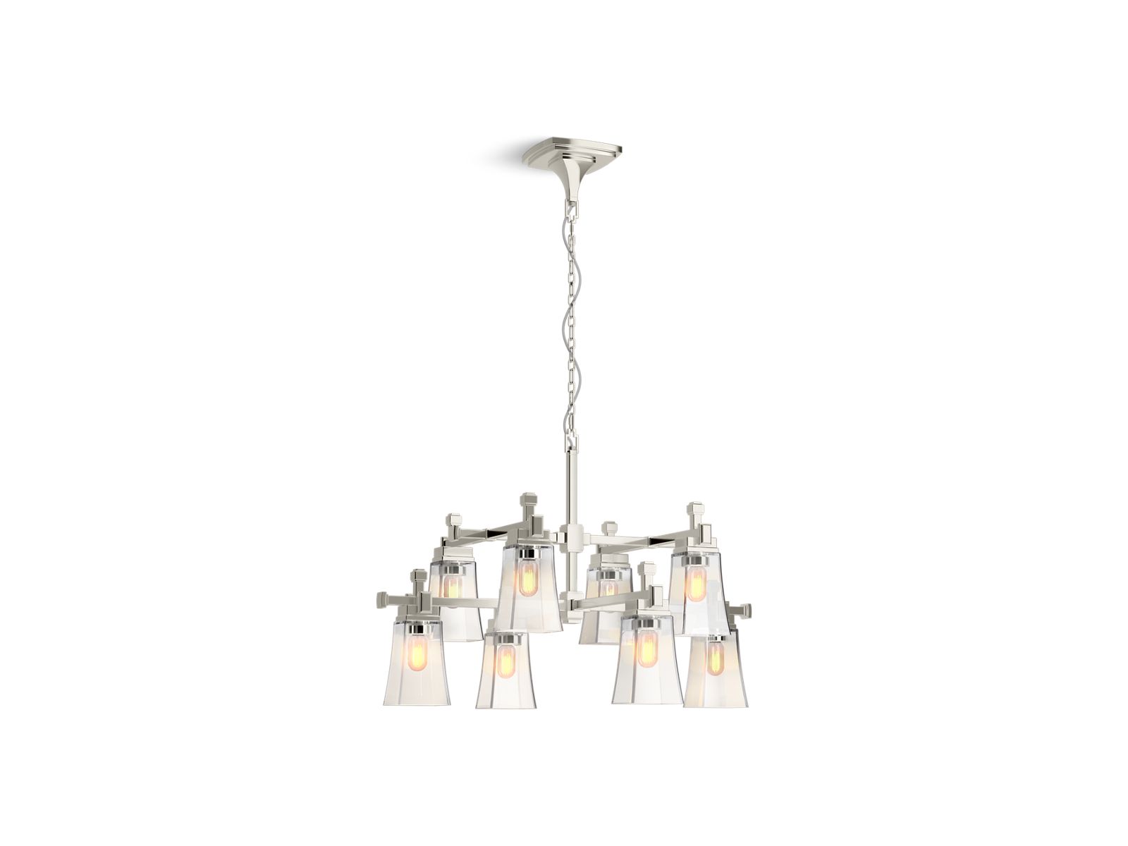 3/4 view of product with light on