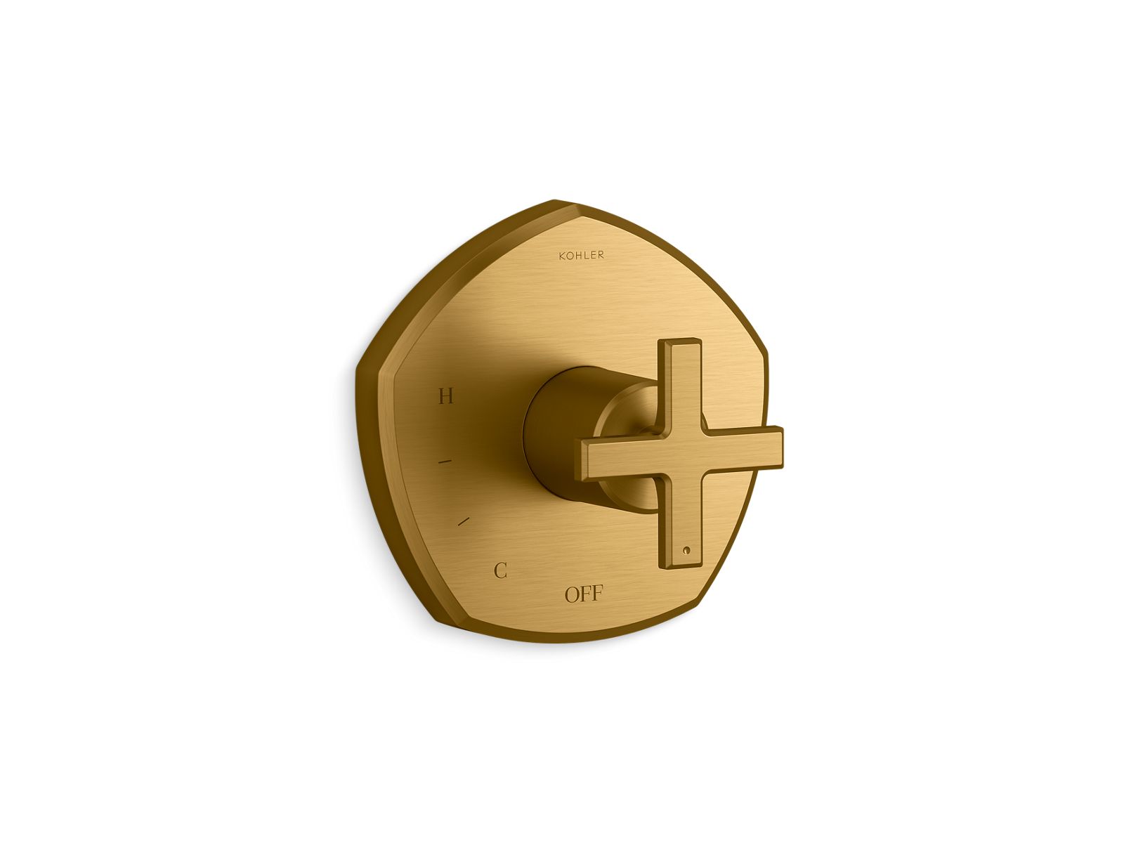 Occasion Rite-Temp valve trim with cross handle