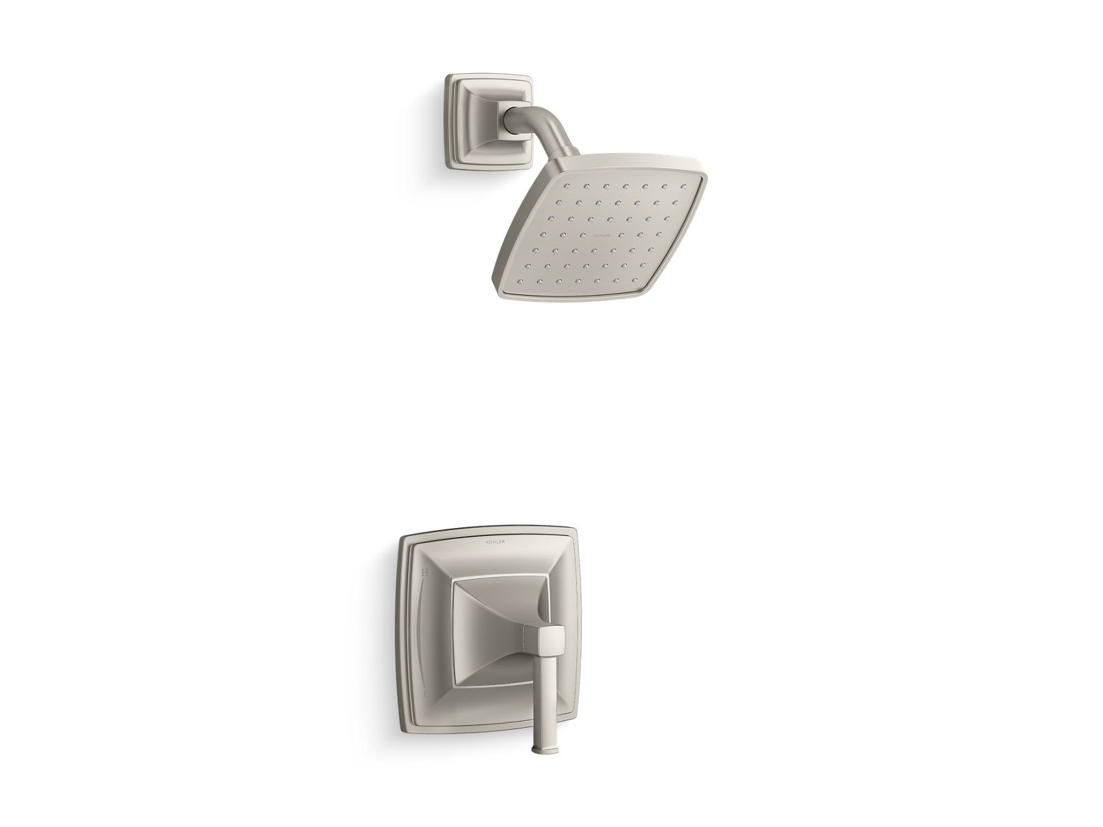 Riff Rite-Temp shower trim kit, 2.5 gpm