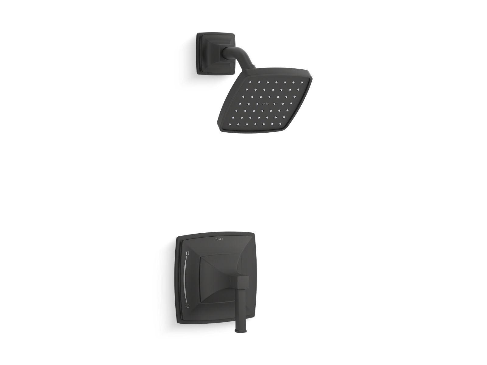 Riff Rite-Temp shower trim kit, 2.5 gpm