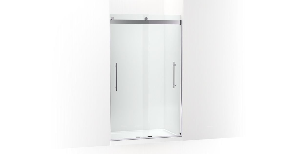 Levity Plus Frameless Sliding Shower Door K702421L KOHLER KOHLER