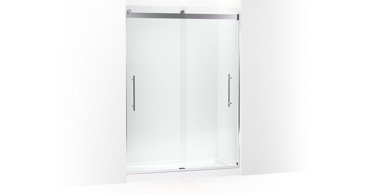 Levity Plus Frameless Sliding Shower Door K702429L KOHLER KOHLER