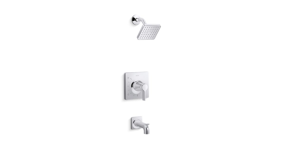 Venza RiteTemp Bath And Shower Faucet Trim Set KTS281274G KOHLER