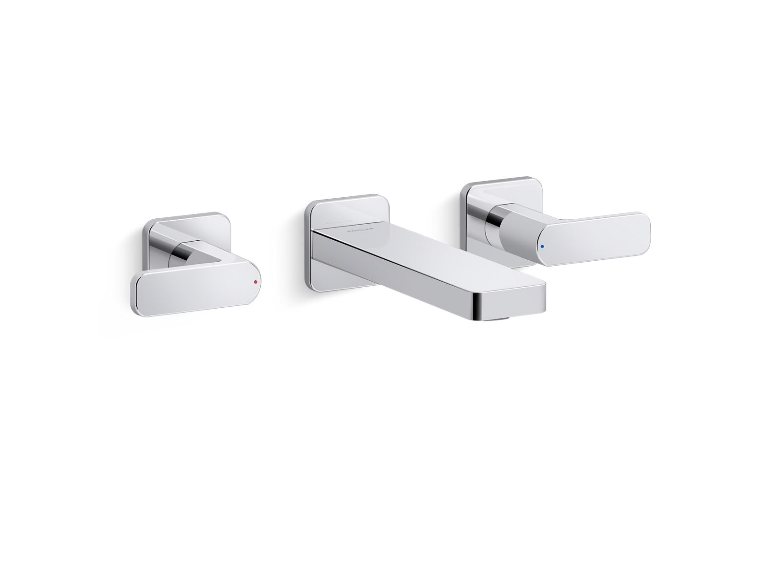 Parallel™ Wall-mount bathroom sink faucet, 8.3 lpm | 22569T-B4