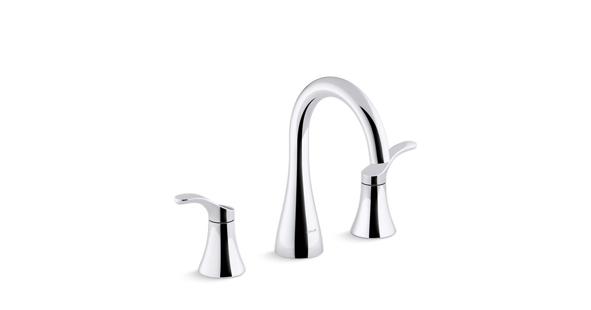 Simplice Widespread Bathroom Sink Faucet | K-27390-4 | KOHLER | KOHLER ...