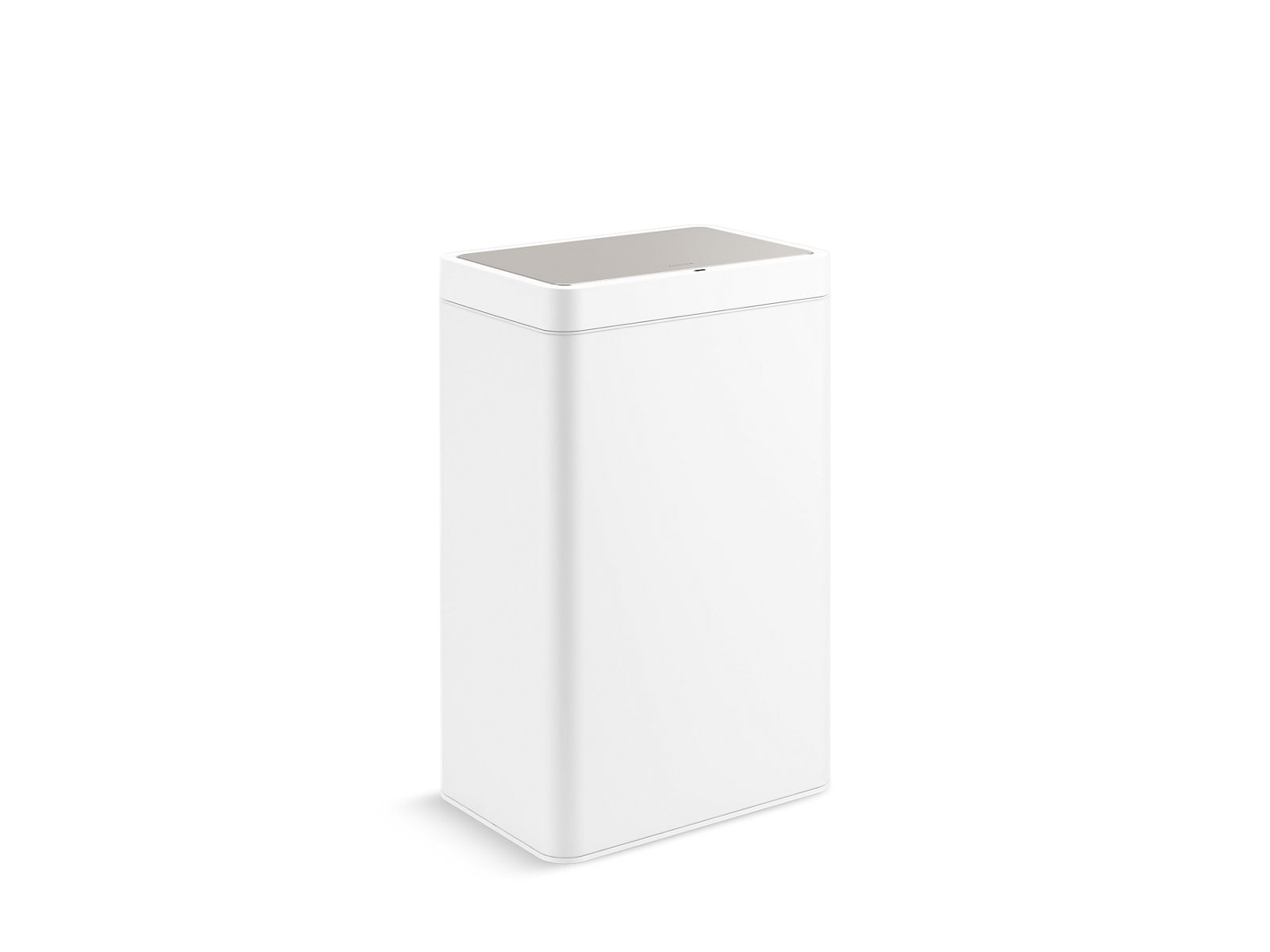 KOHLER 13 Gal. Touchless Stainless Steel Metal Household Track Can