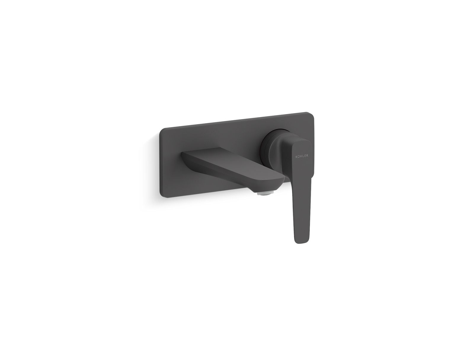 Aleo+ Wall-mount lavatory faucet trim in polished chrome