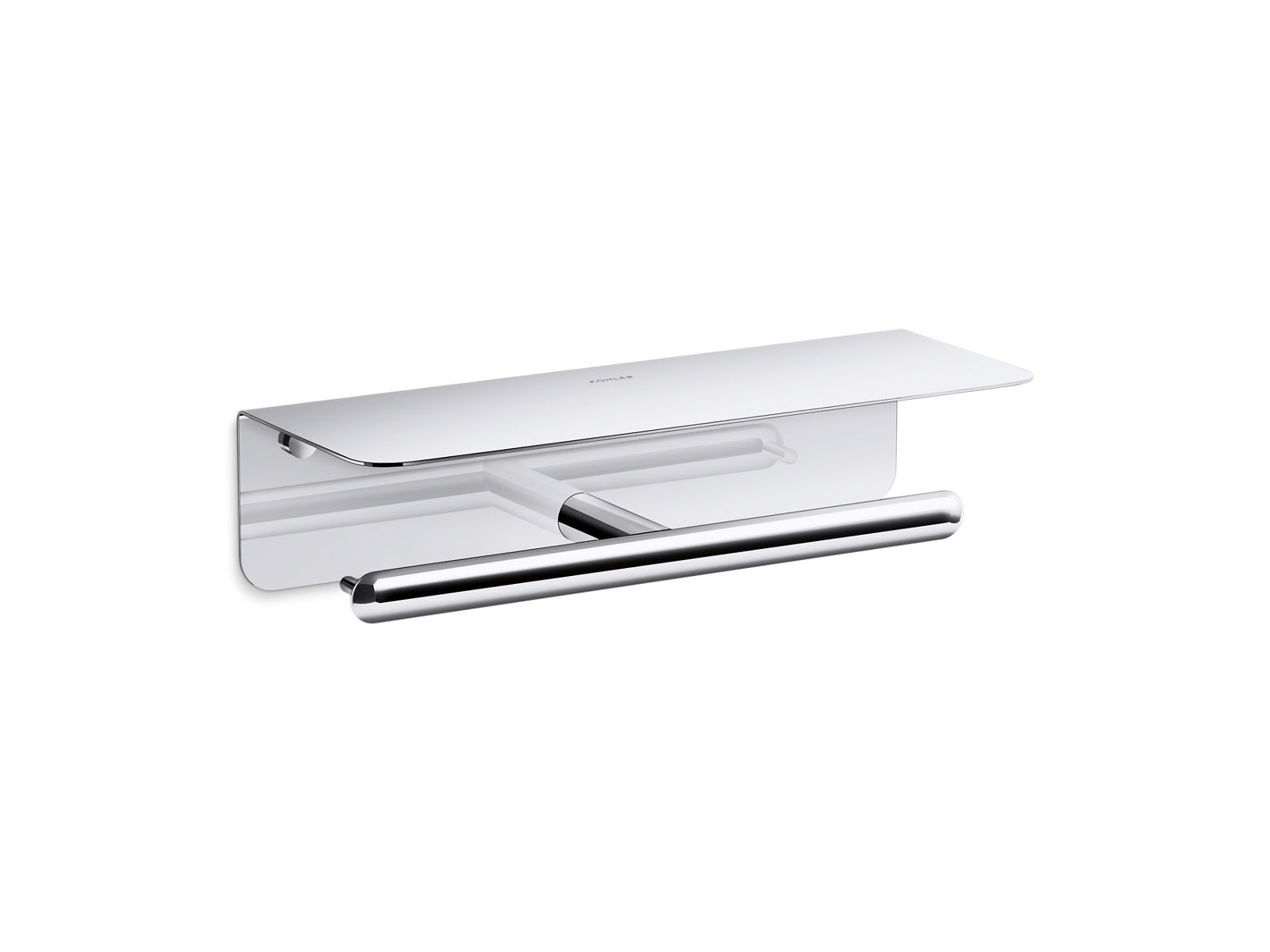 Kumin Covered double toilet paper holder