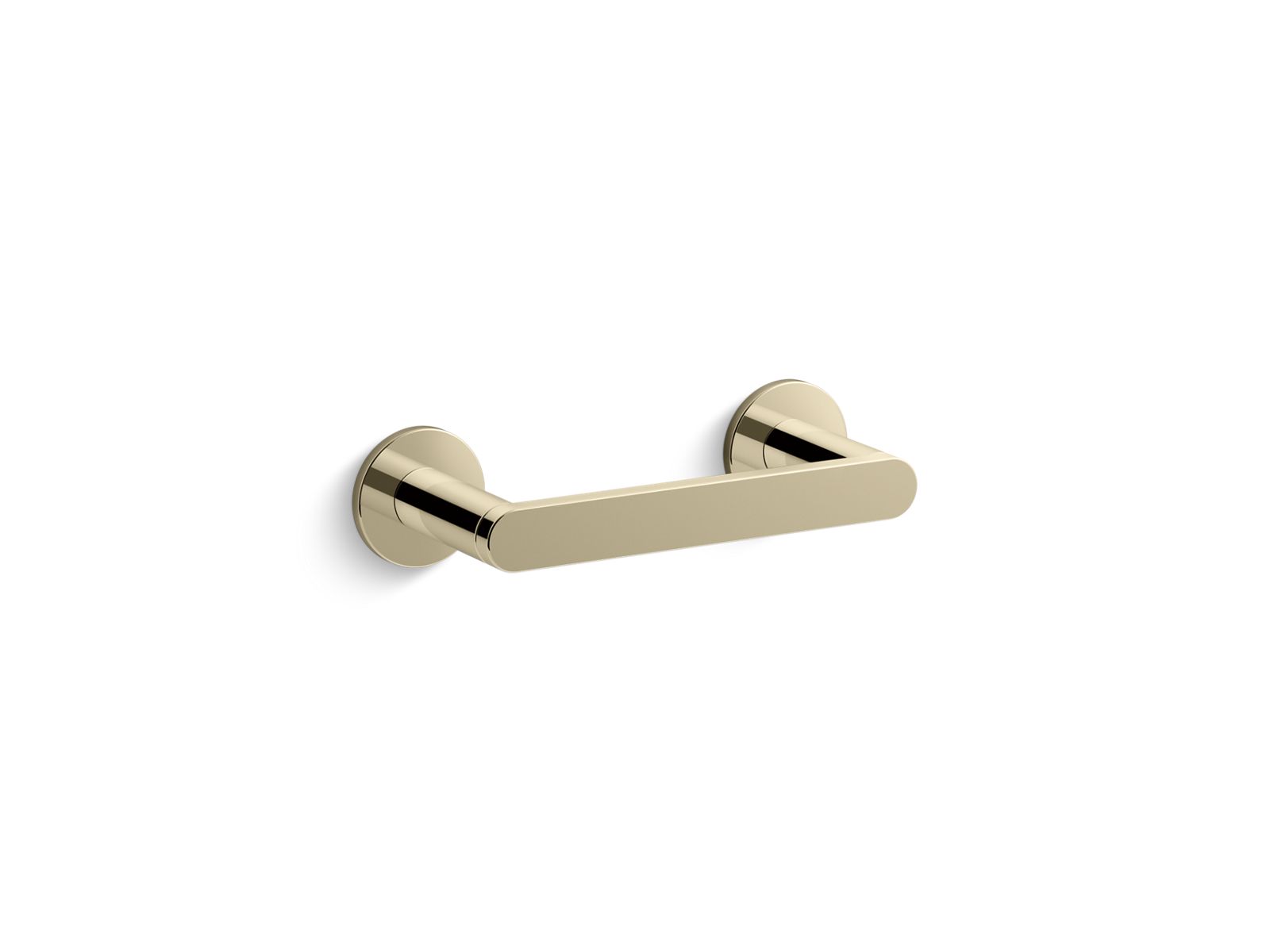 Composed Pivoting toilet paper holder