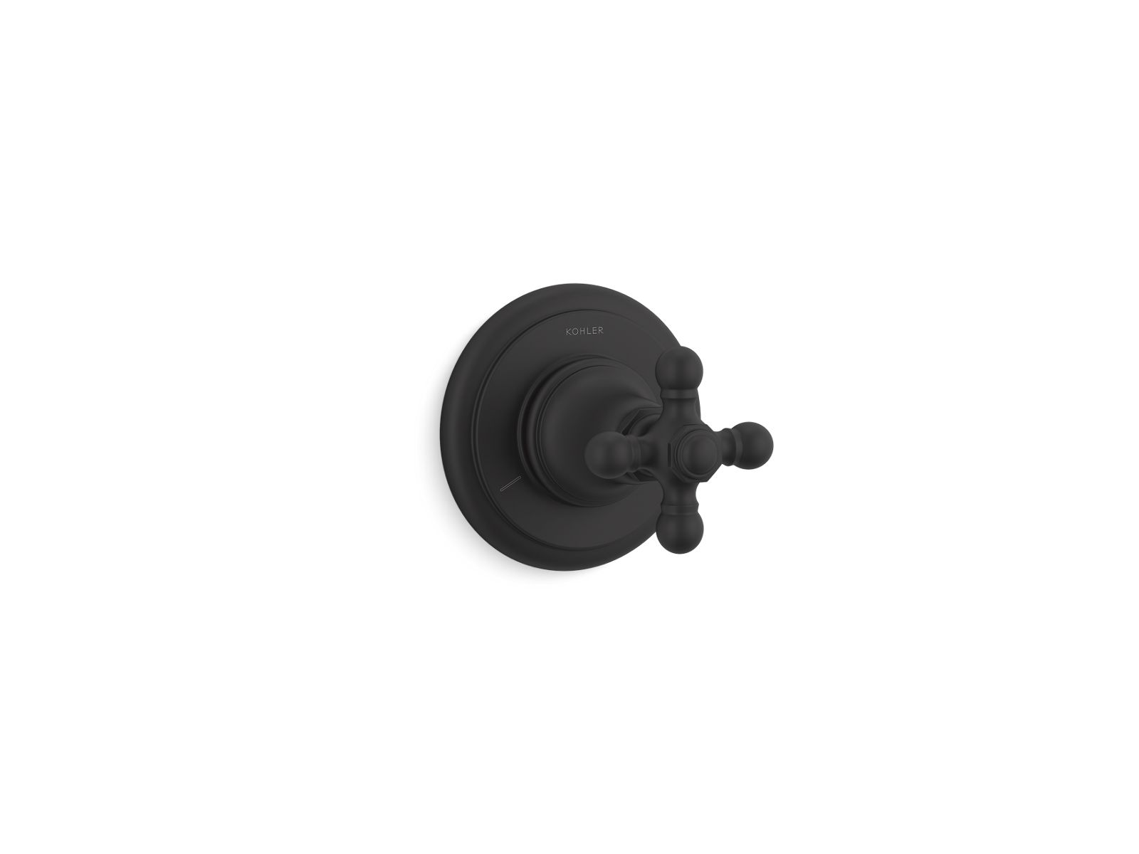 Artifacts MasterShower transfer valve trim with cross handle