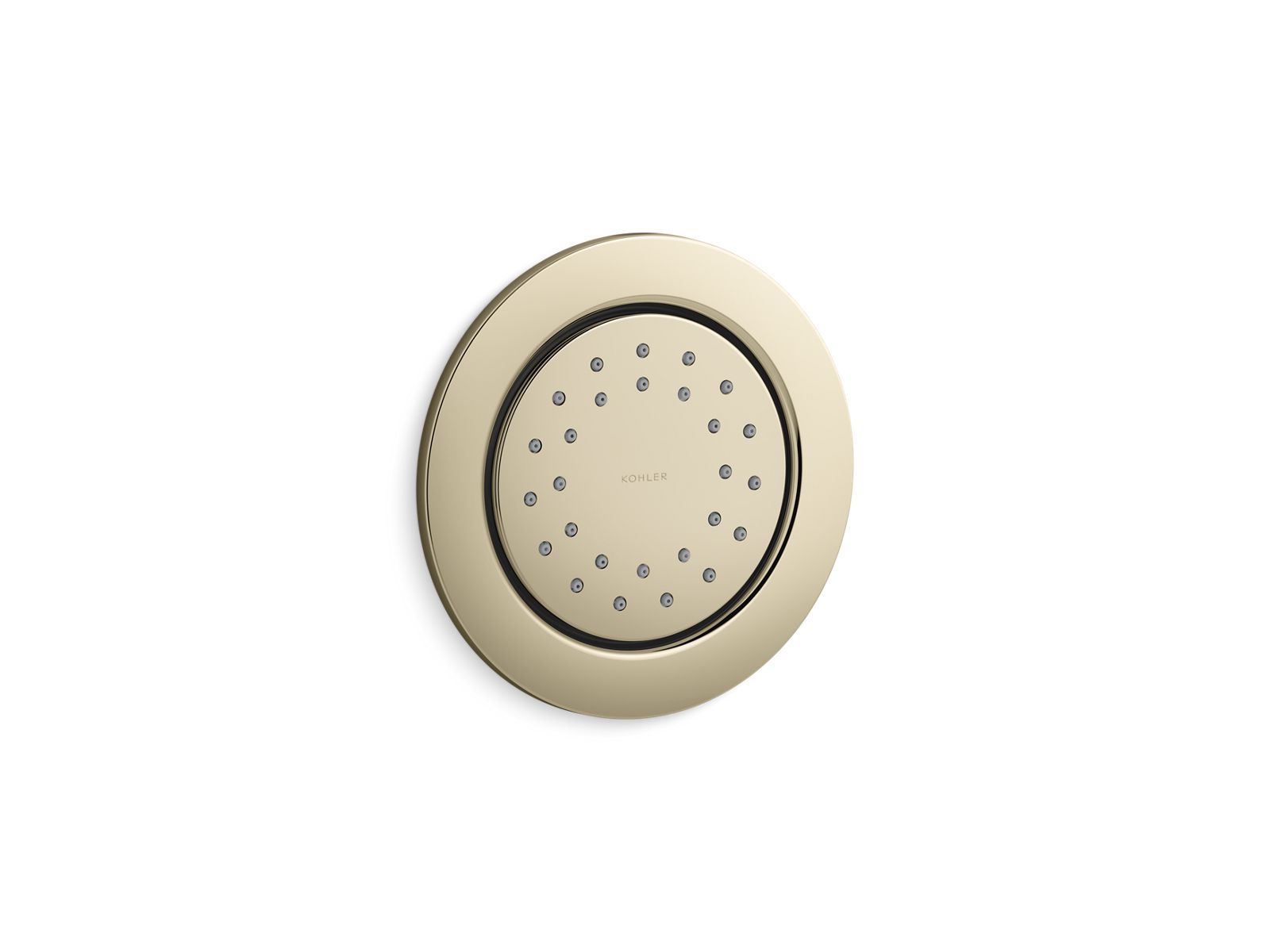 WaterTile Round 27-nozzle single-function body spray, 1.0 gpm