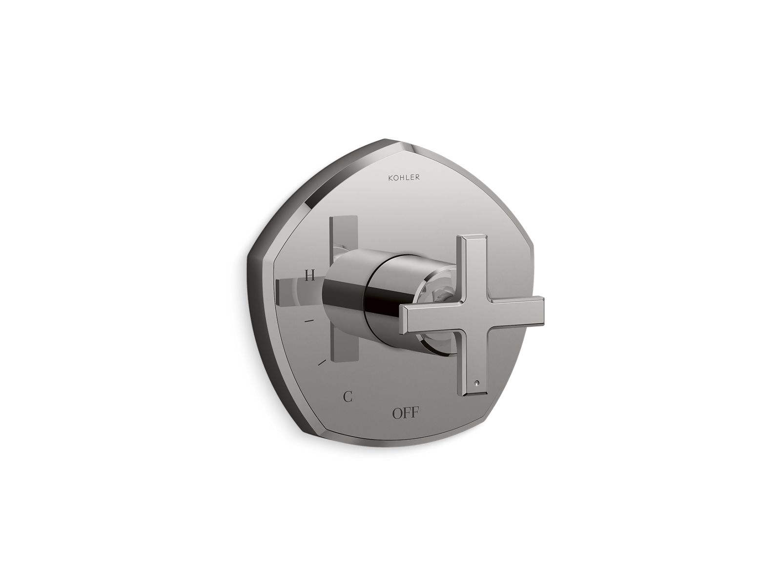 Occasion Rite-Temp valve trim with cross handle