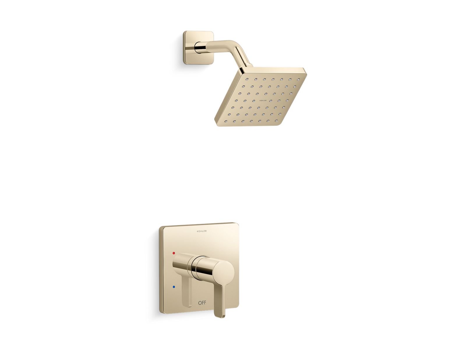Kohler Bad & Dusche Trim-Set K-TLS23503-4-CP – Verchromt, Mit Temperaturregler & Verbrühschutz