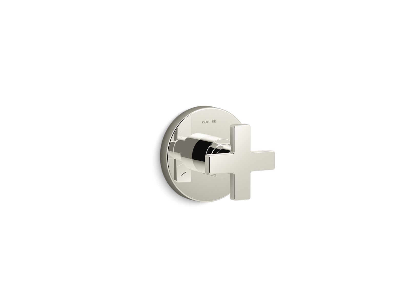 Composed MasterShower transfer valve trim with cross handle
