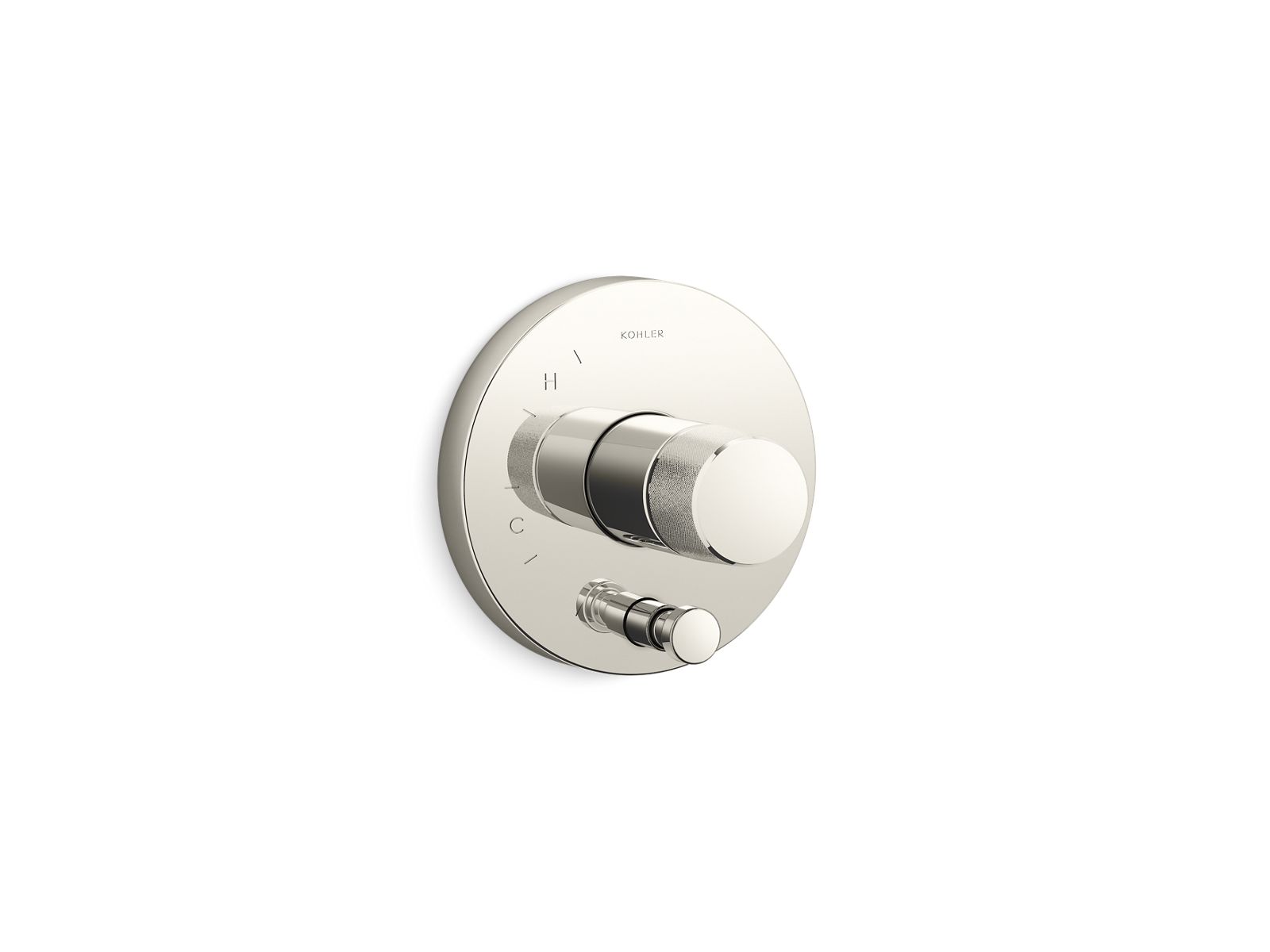 Components Rite-Temp valve trim with Oyl handle and diverter