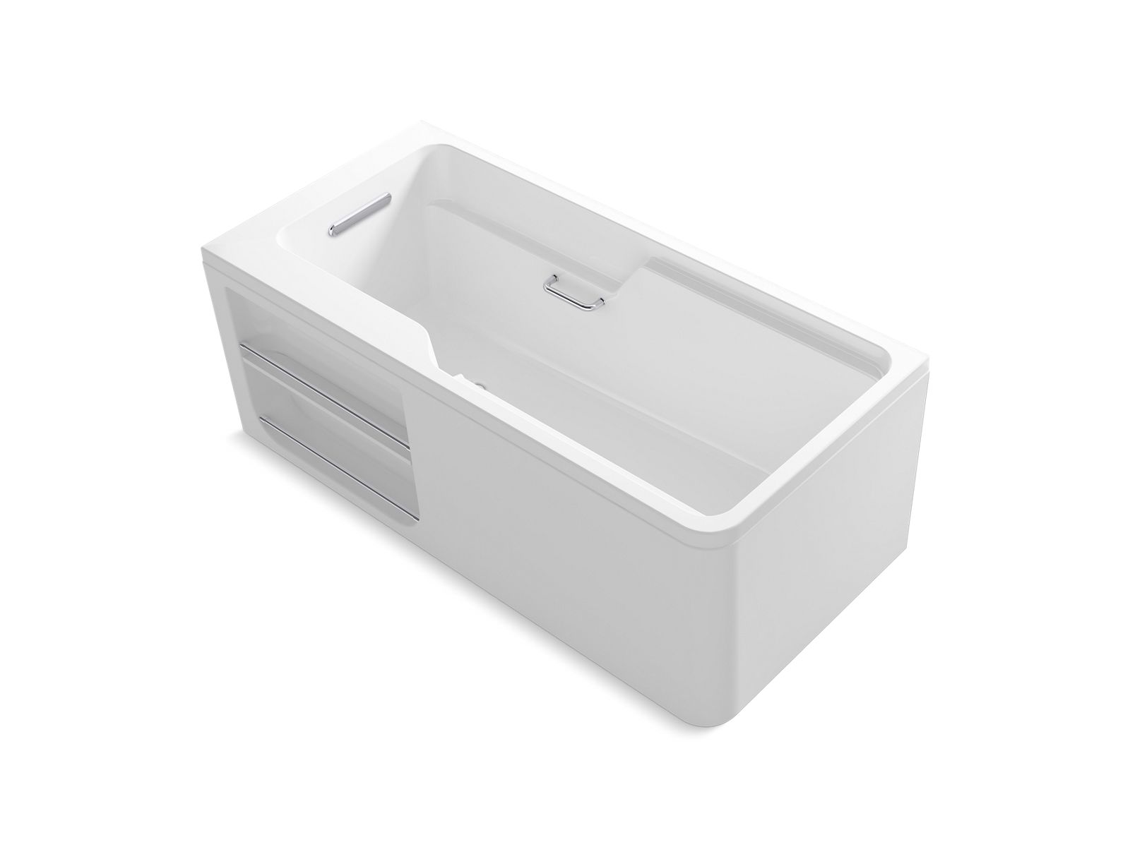 K-99023T-0 | Aleutian™ 1.7 integral bath | Studio KOHLER®