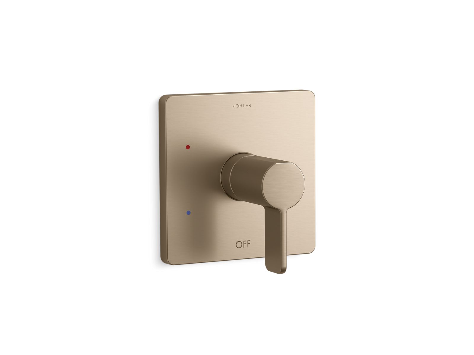 Parallel Rite-Temp shower valve trim