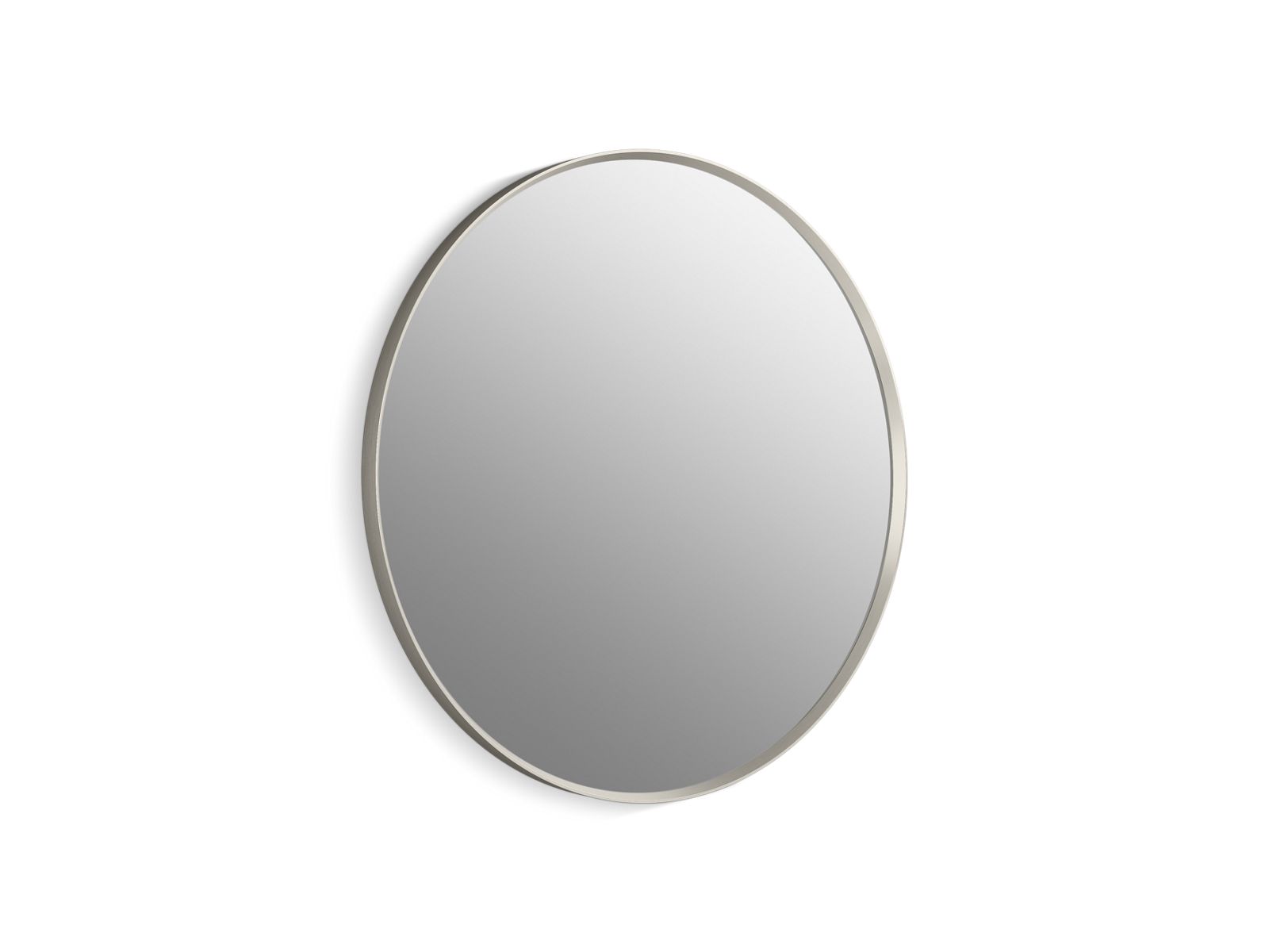 Essential 32" round framed mirror