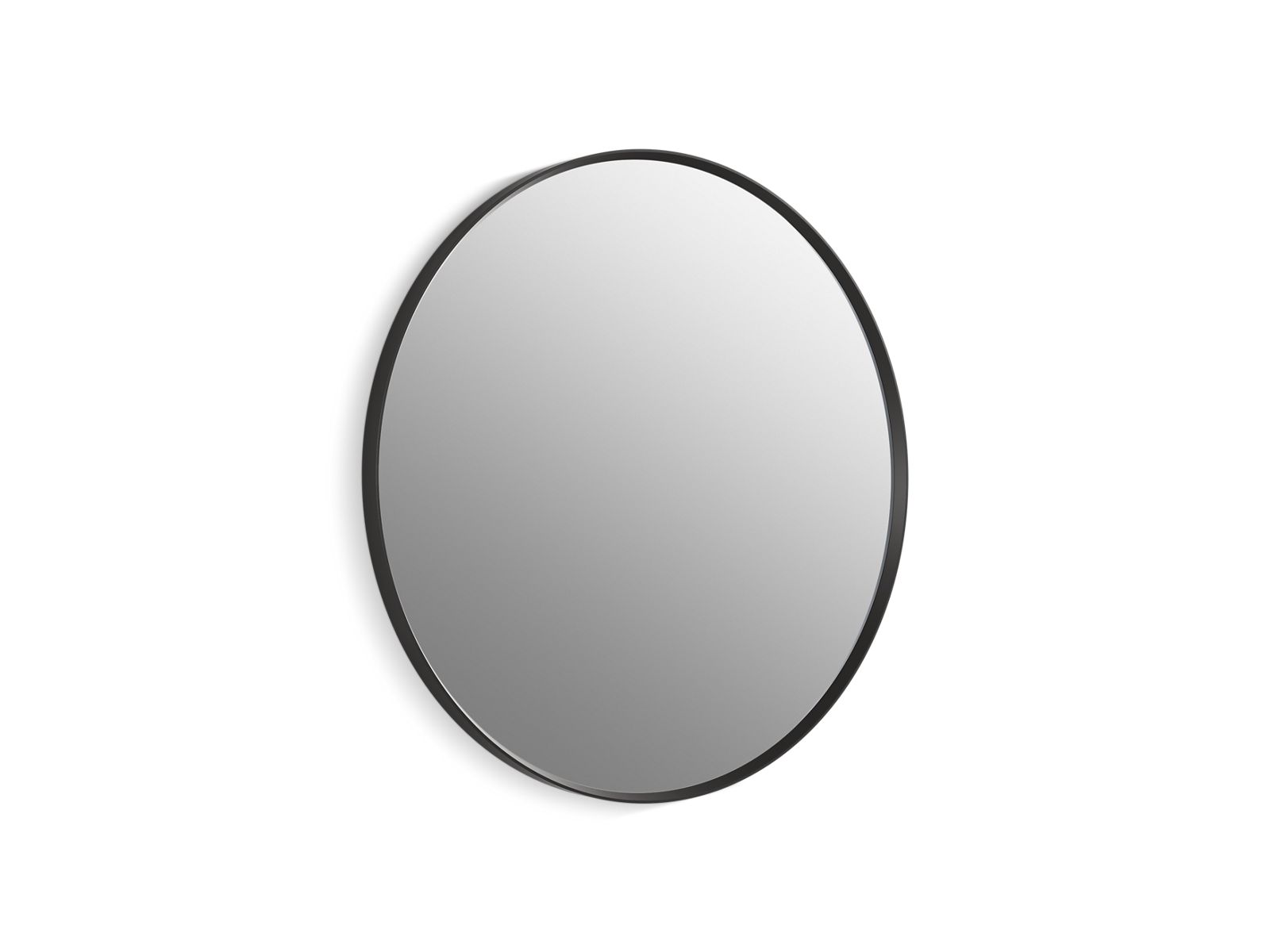 Essential 32" round framed mirror