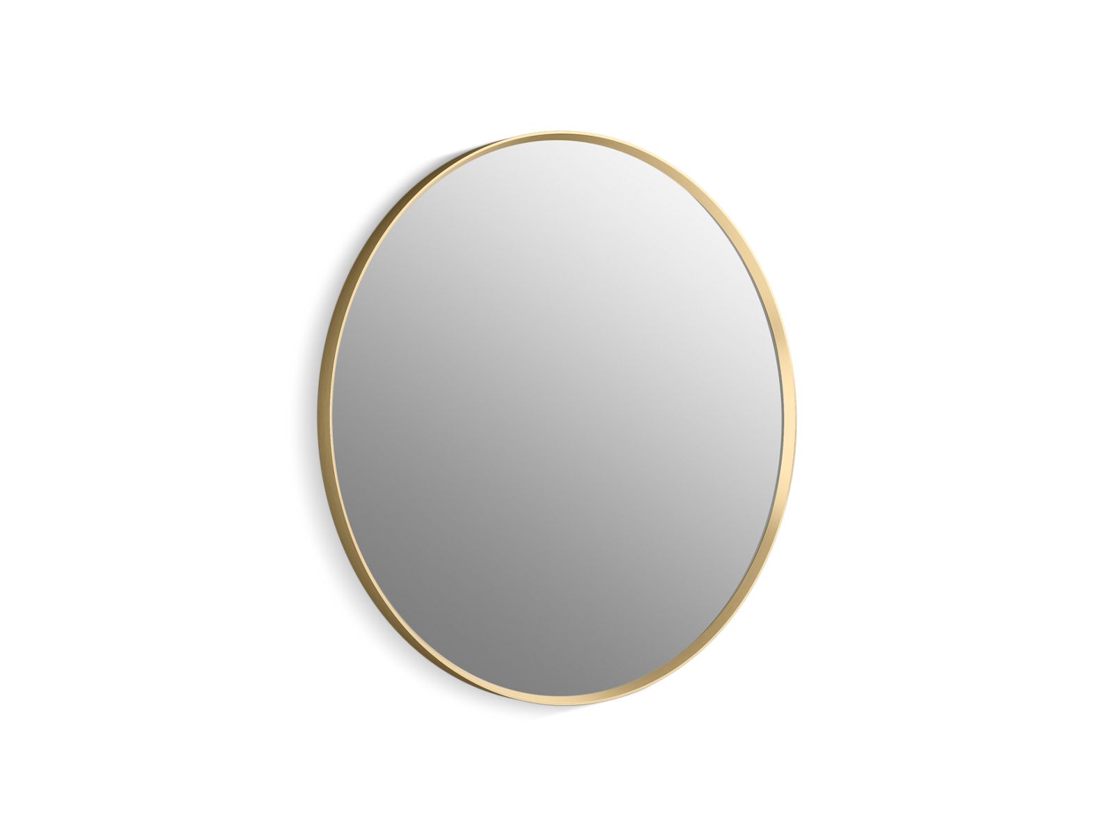 Essential 32" round framed mirror