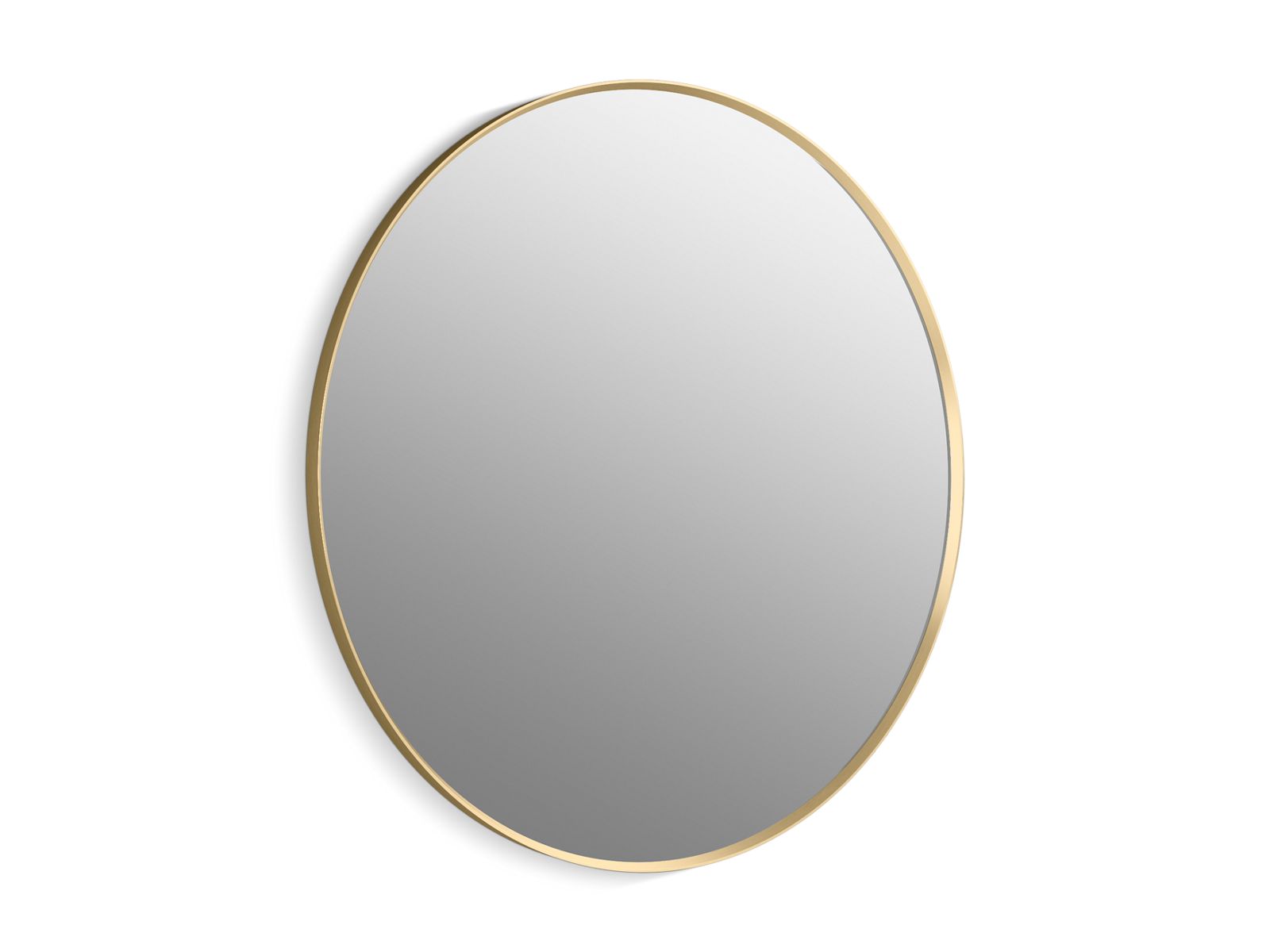 Essential 42" round framed mirror