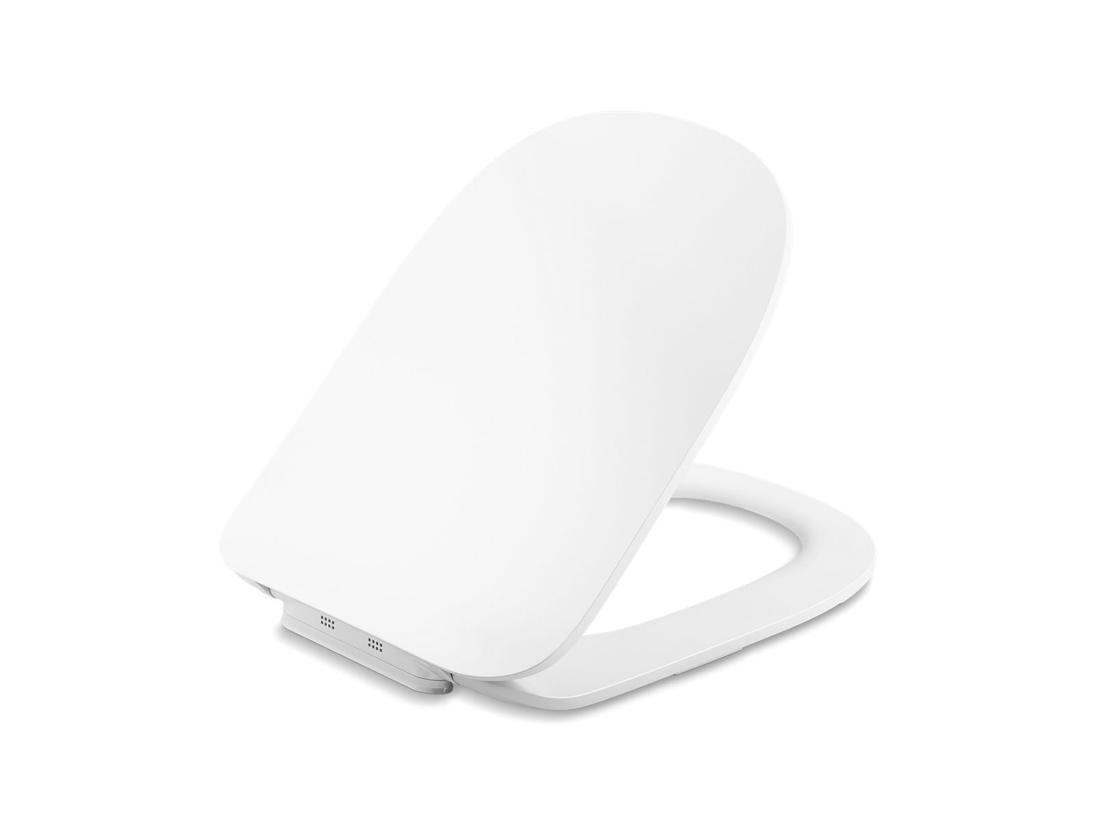 ModernLife Edge™ Quiet-Close™ round-front toilet seat | 27904IN-SS | KOHLER