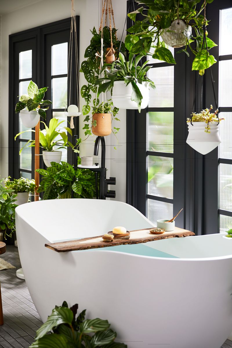 Products in use in close room view