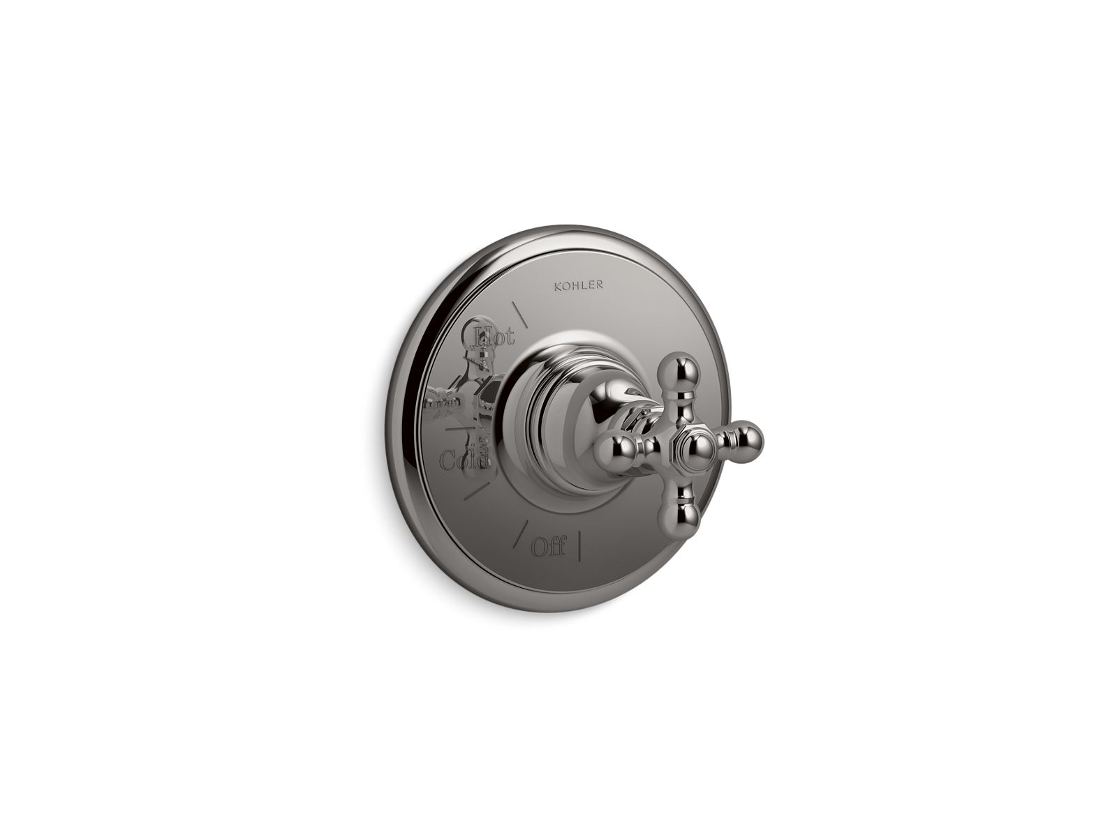 Artifacts Rite-Temp valve trim with cross handle