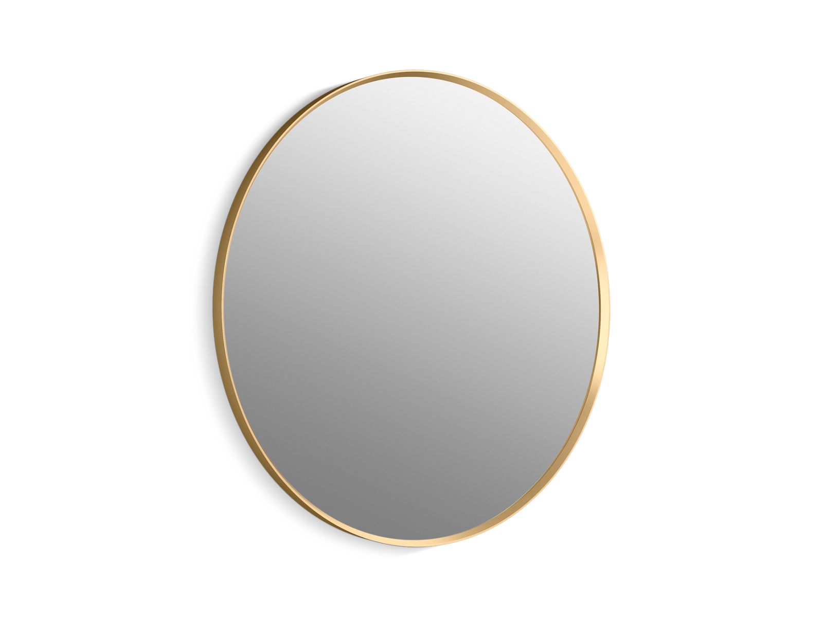 Essential 36" round framed mirror