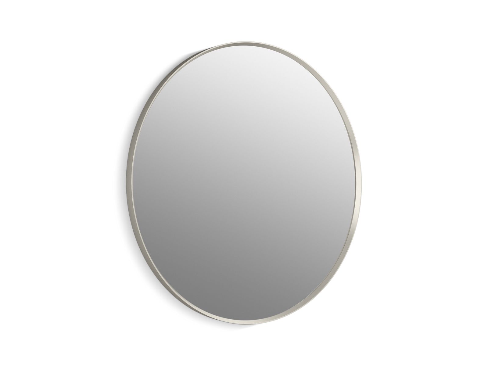 Essential 36" round framed mirror
