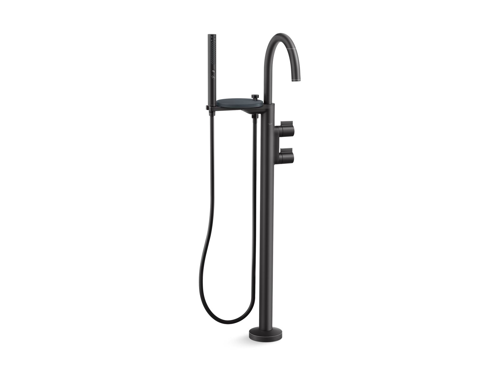 Components™ Floor-mount bath filler trim with Lever handles and ...