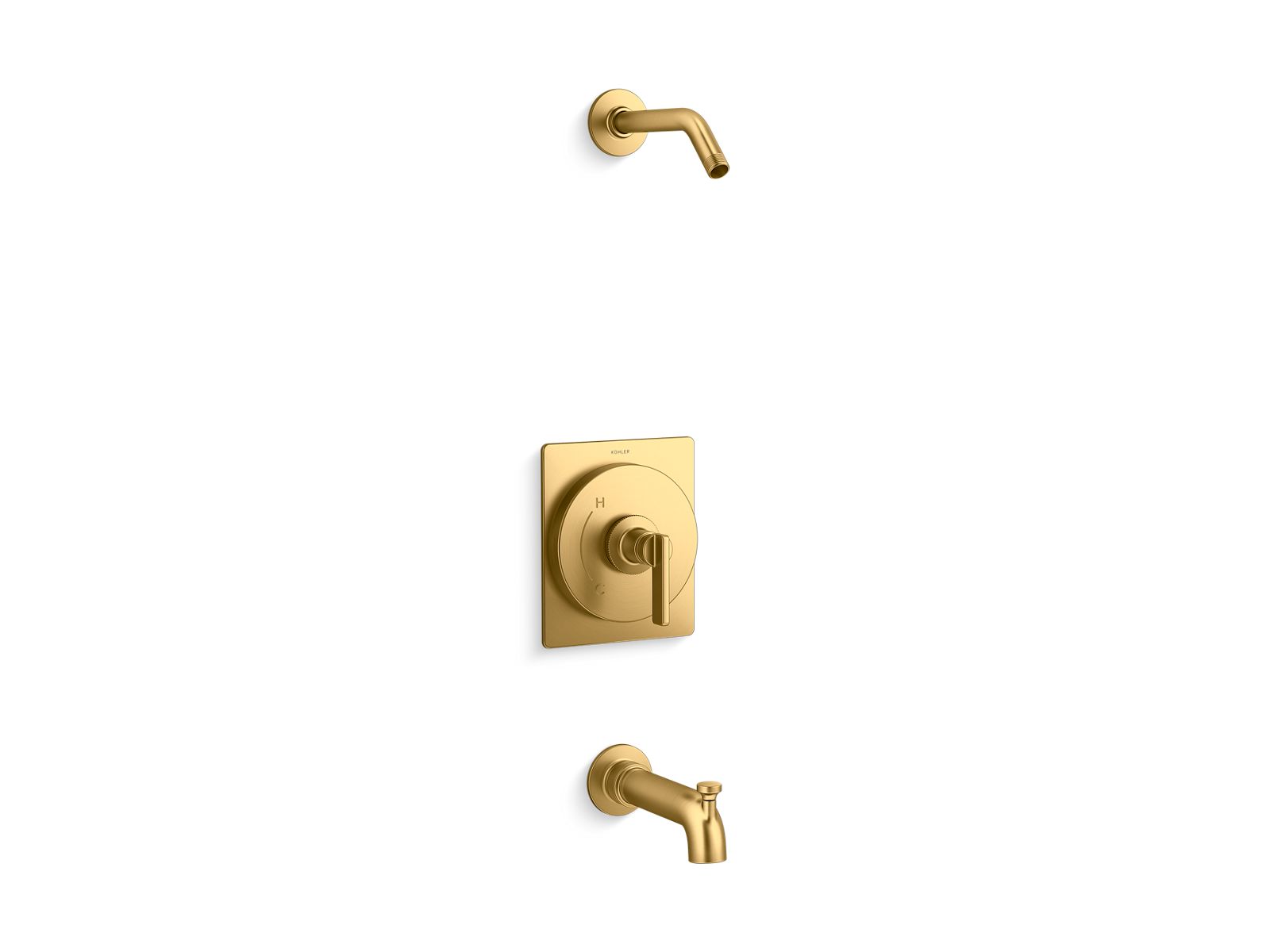 Castia by Studio McGee Rite-Temp bath and shower trim kit, without showerhead