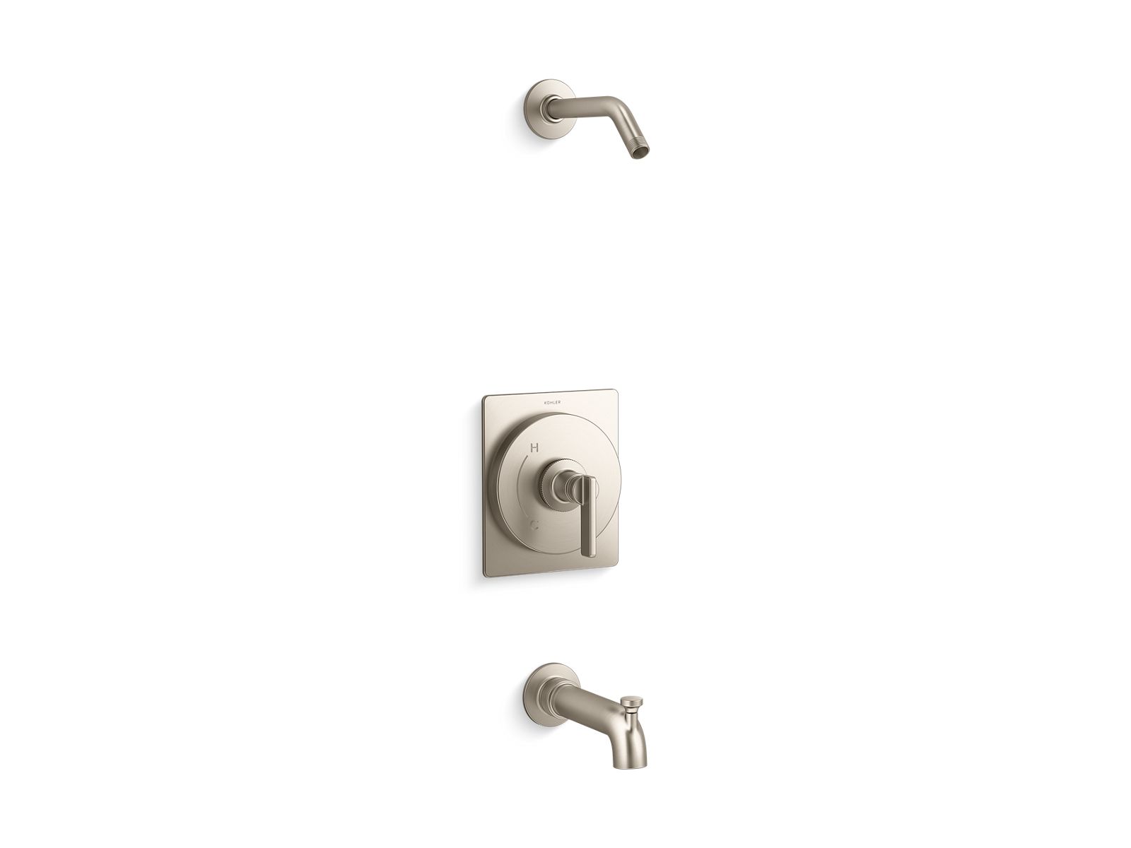 Castia by Studio McGee Rite-Temp bath and shower trim kit, without showerhead