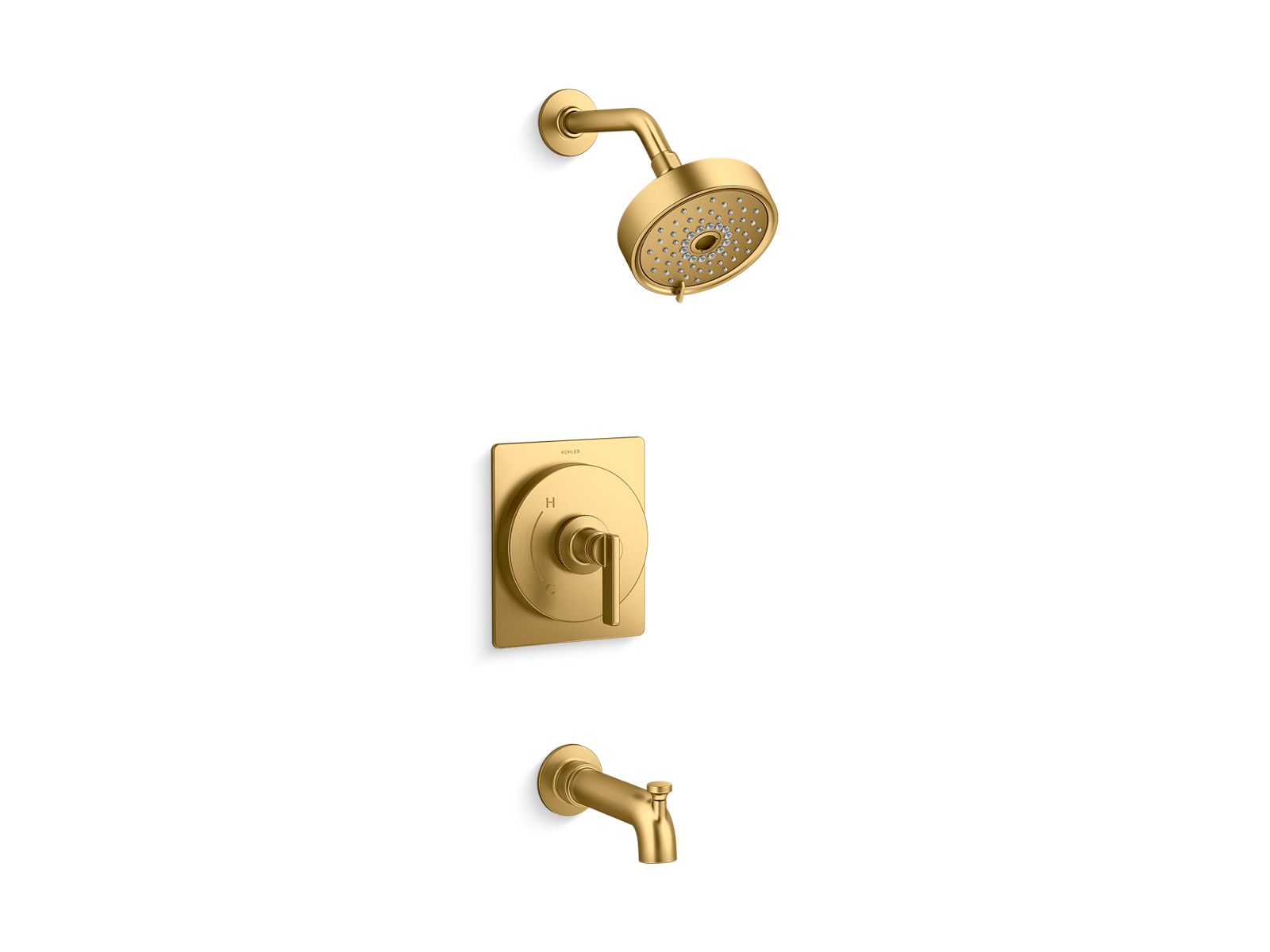 Castia by Studio McGee Rite-Temp bath and shower trim kit, 2.5 gpm