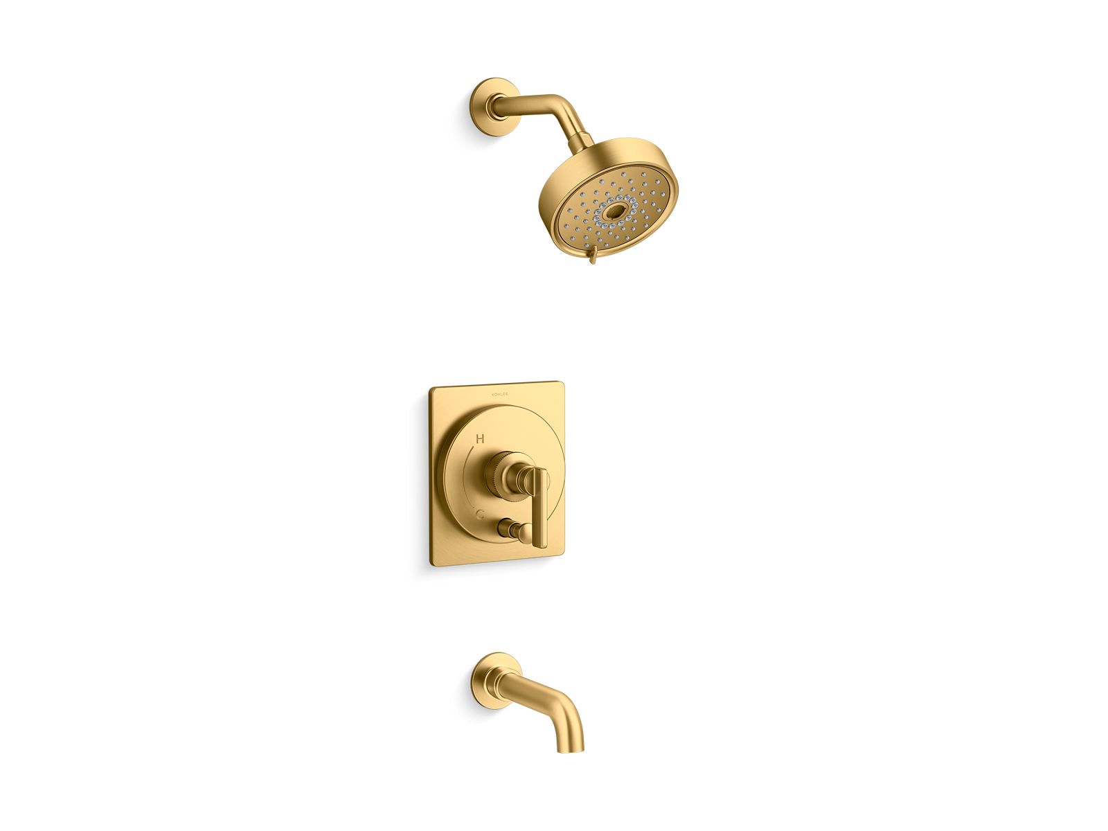 Castia by Studio McGee Rite-Temp bath and shower trim kit, 1.75 gpm