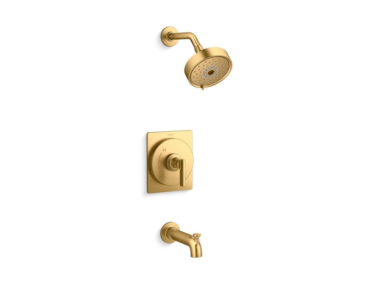 Castia by Studio McGee Rite-Temp bath and shower trim kit, 1.75 gpm