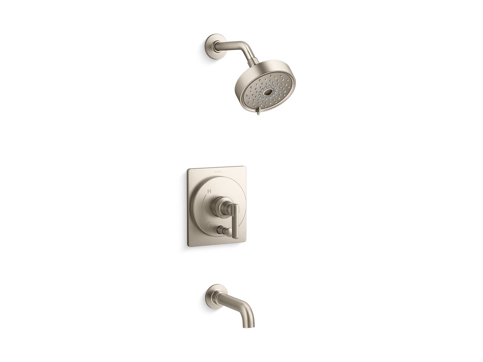 Castia by Studio McGee Rite-Temp bath and shower trim kit, 2.5 gpm