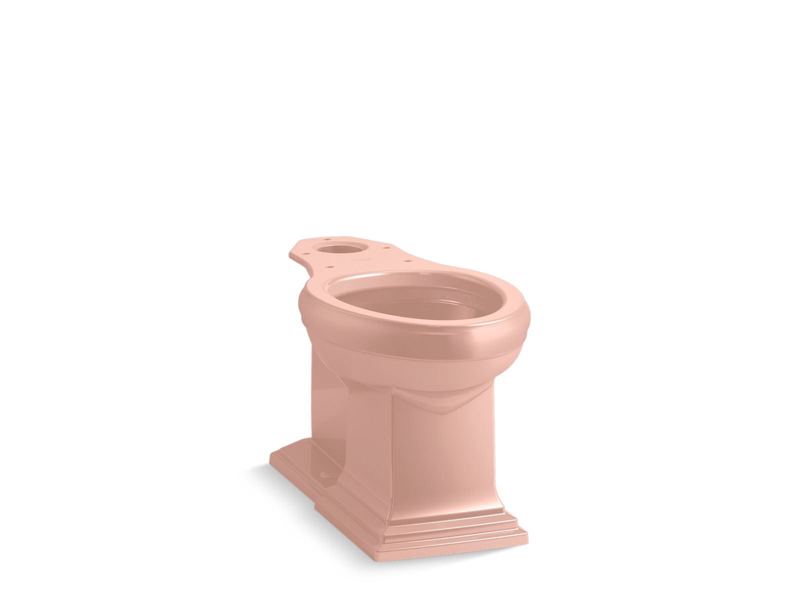 Memoirs Elongated bowl with concealed trapway