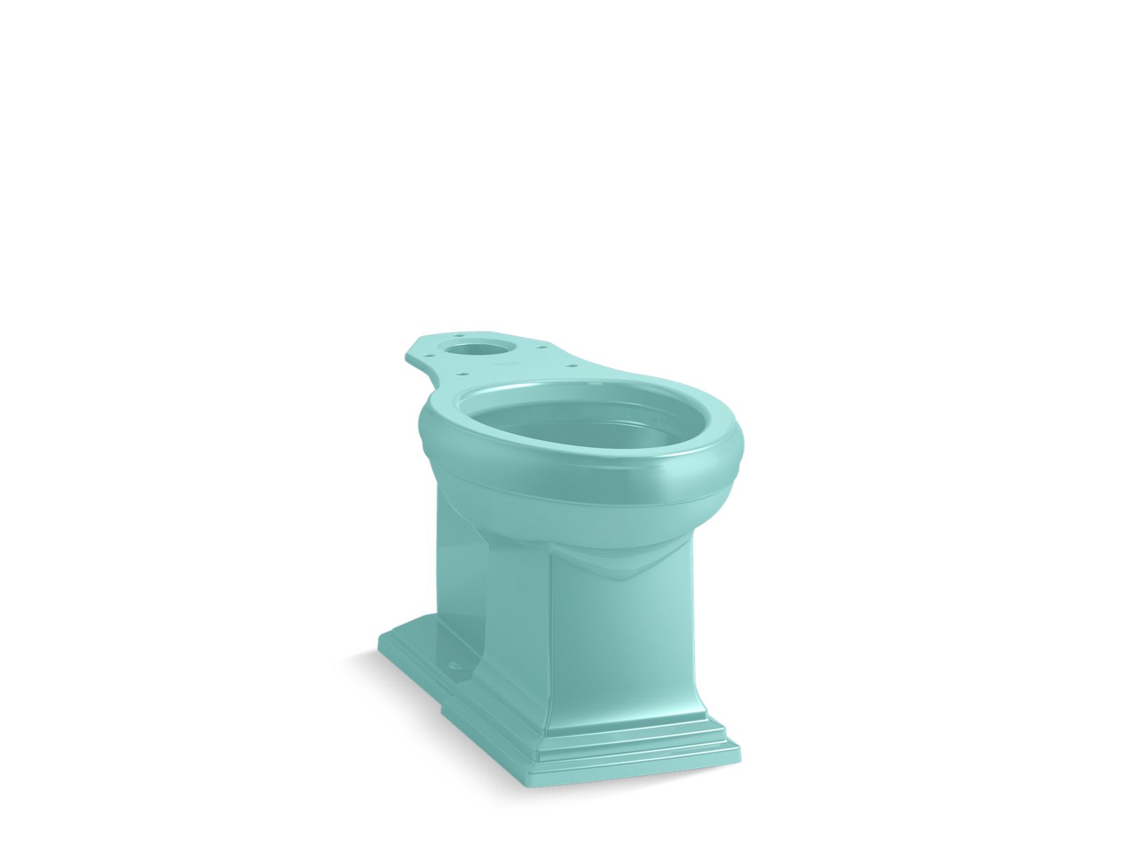 Memoirs Elongated bowl with concealed trapway