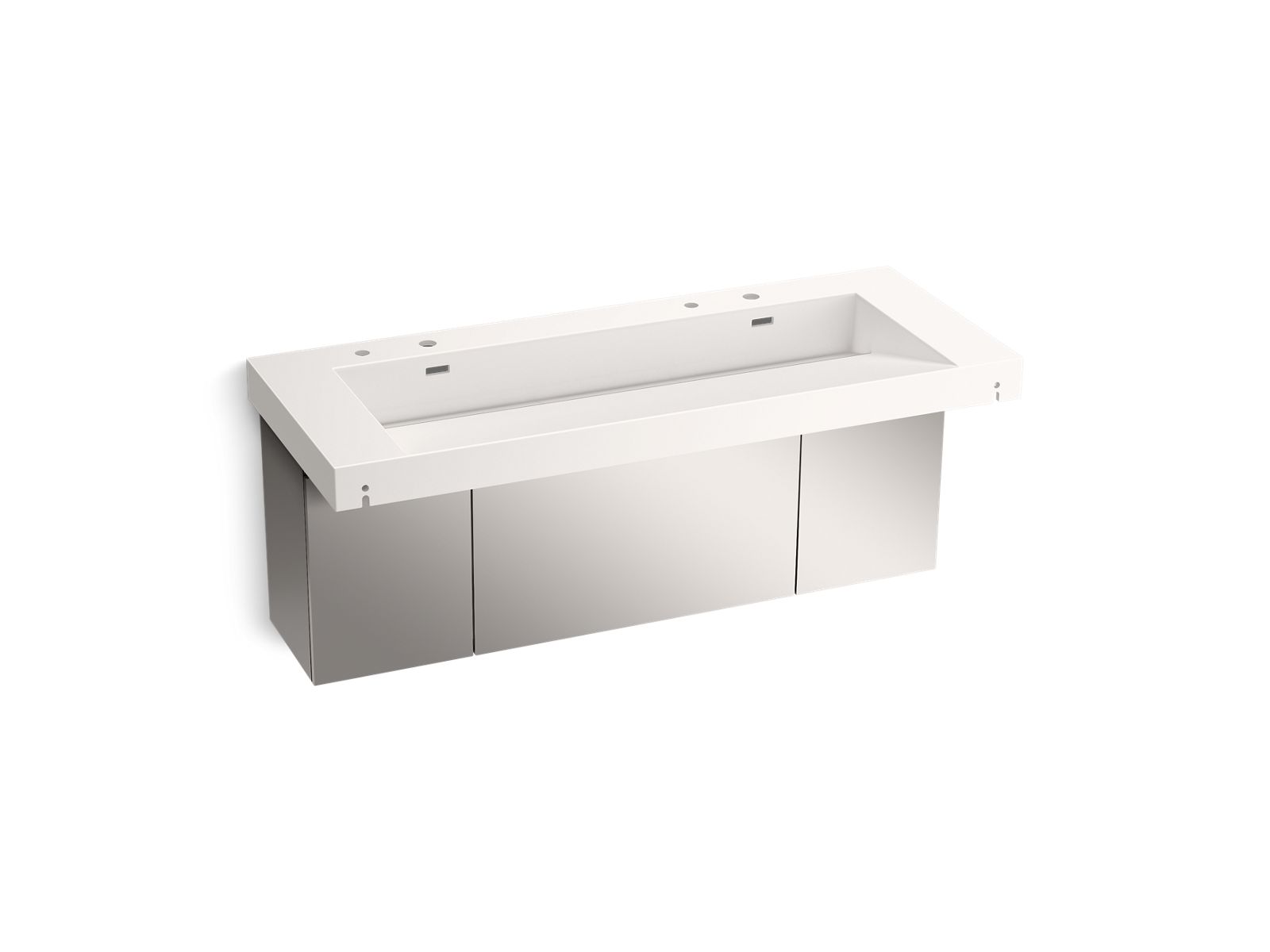 Constellation™ 60" wall-mount trough lavatory system