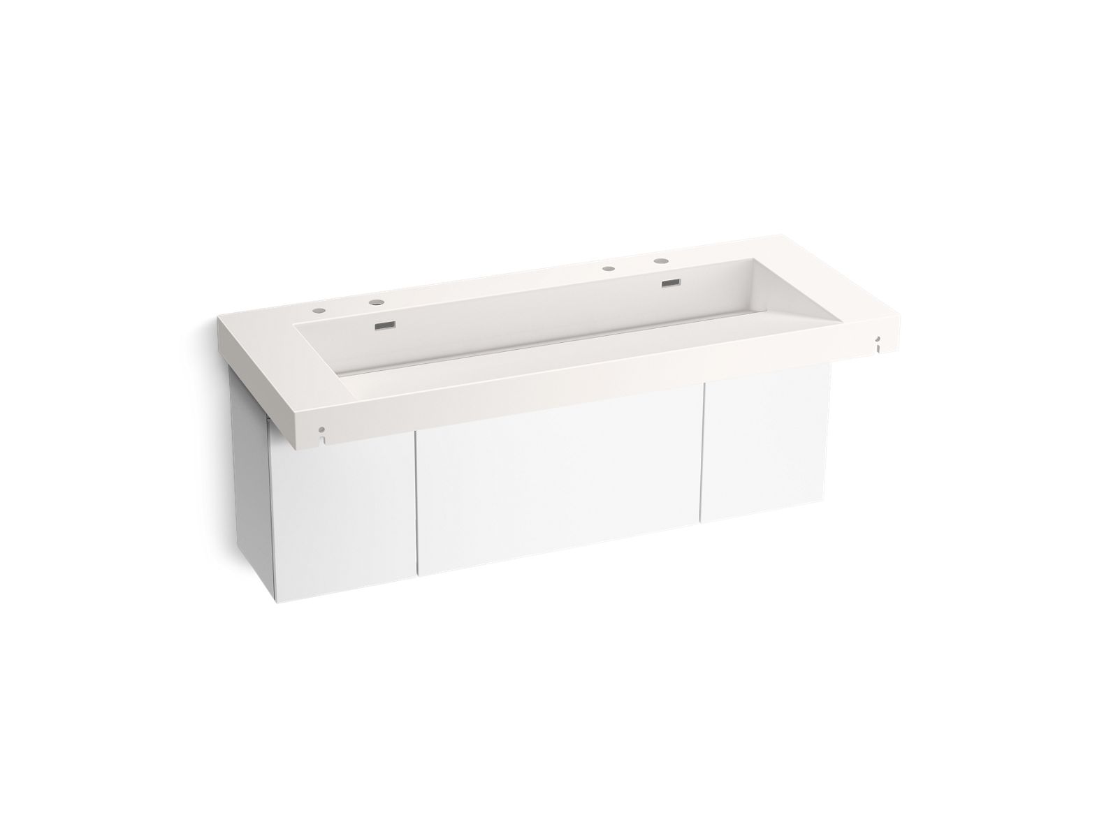 Constellation™ 60" wall-mount trough lavatory system