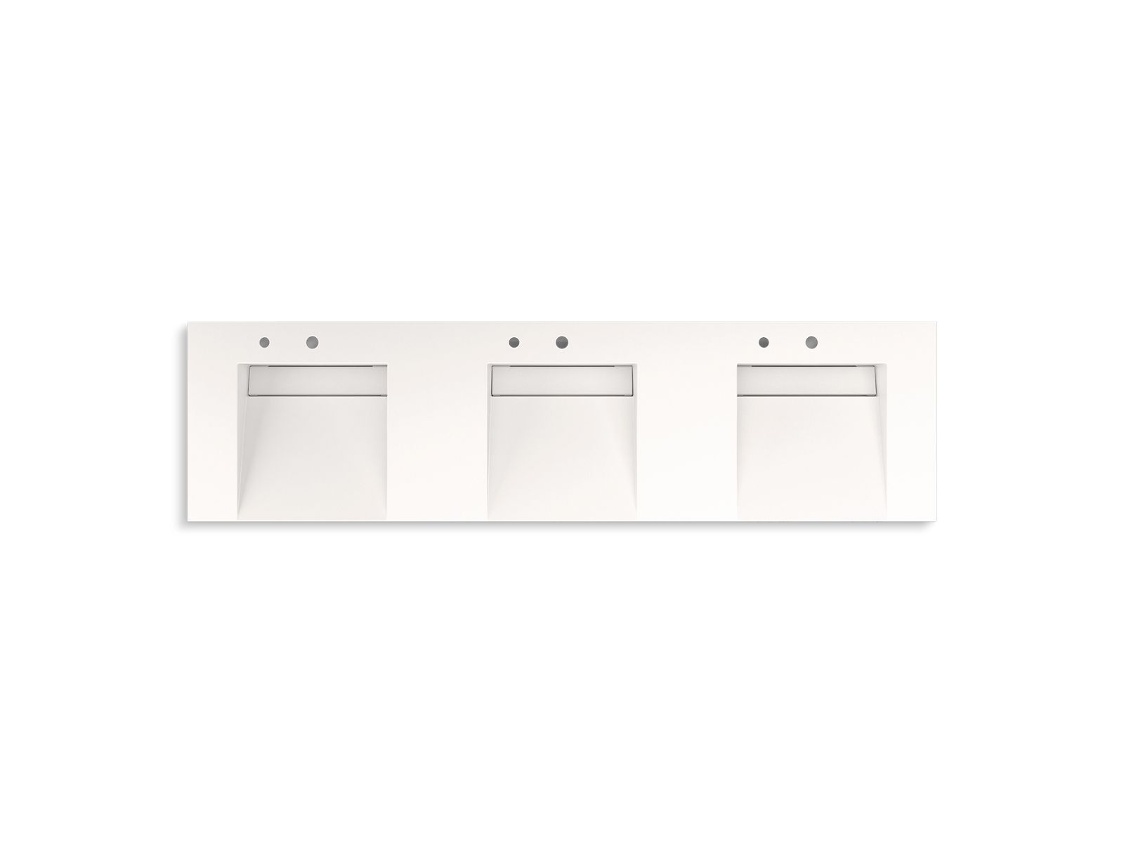 Constellation™ 90" wall-mount basin lavatory system