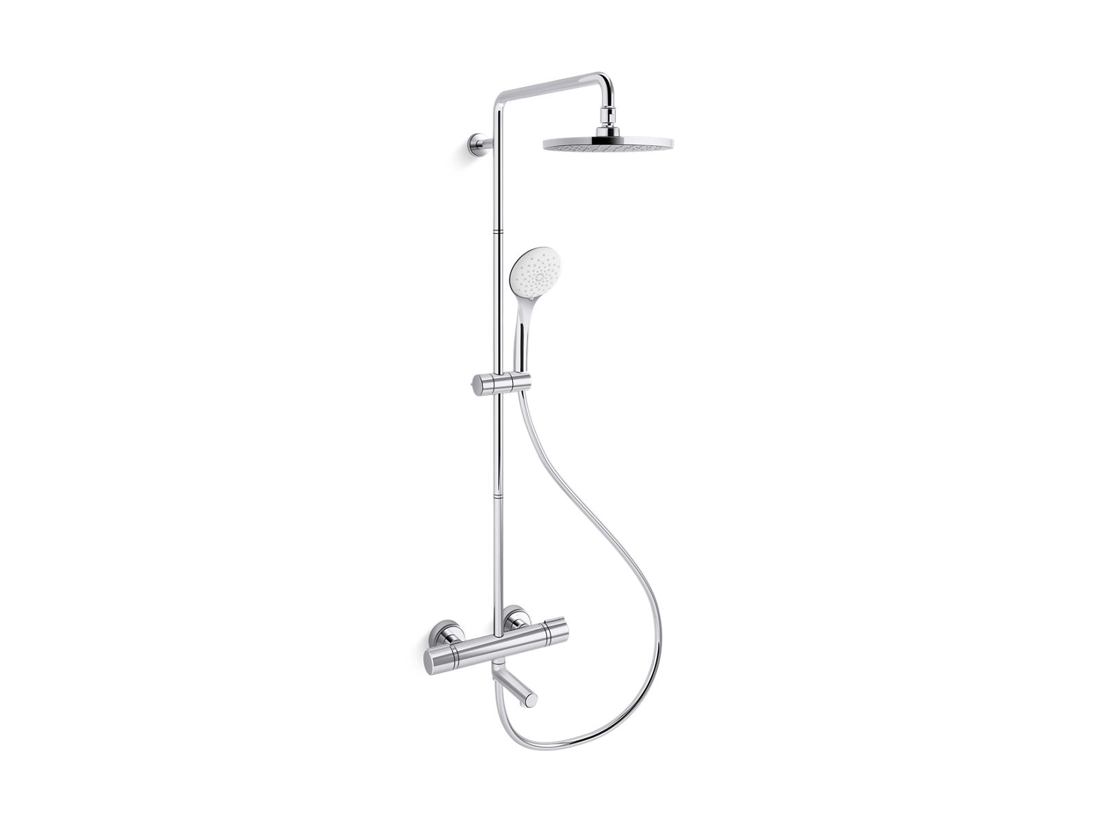 Atom™ Thermostatic 3 Way Shower Column Direct 3p 30021t 7 Kohler