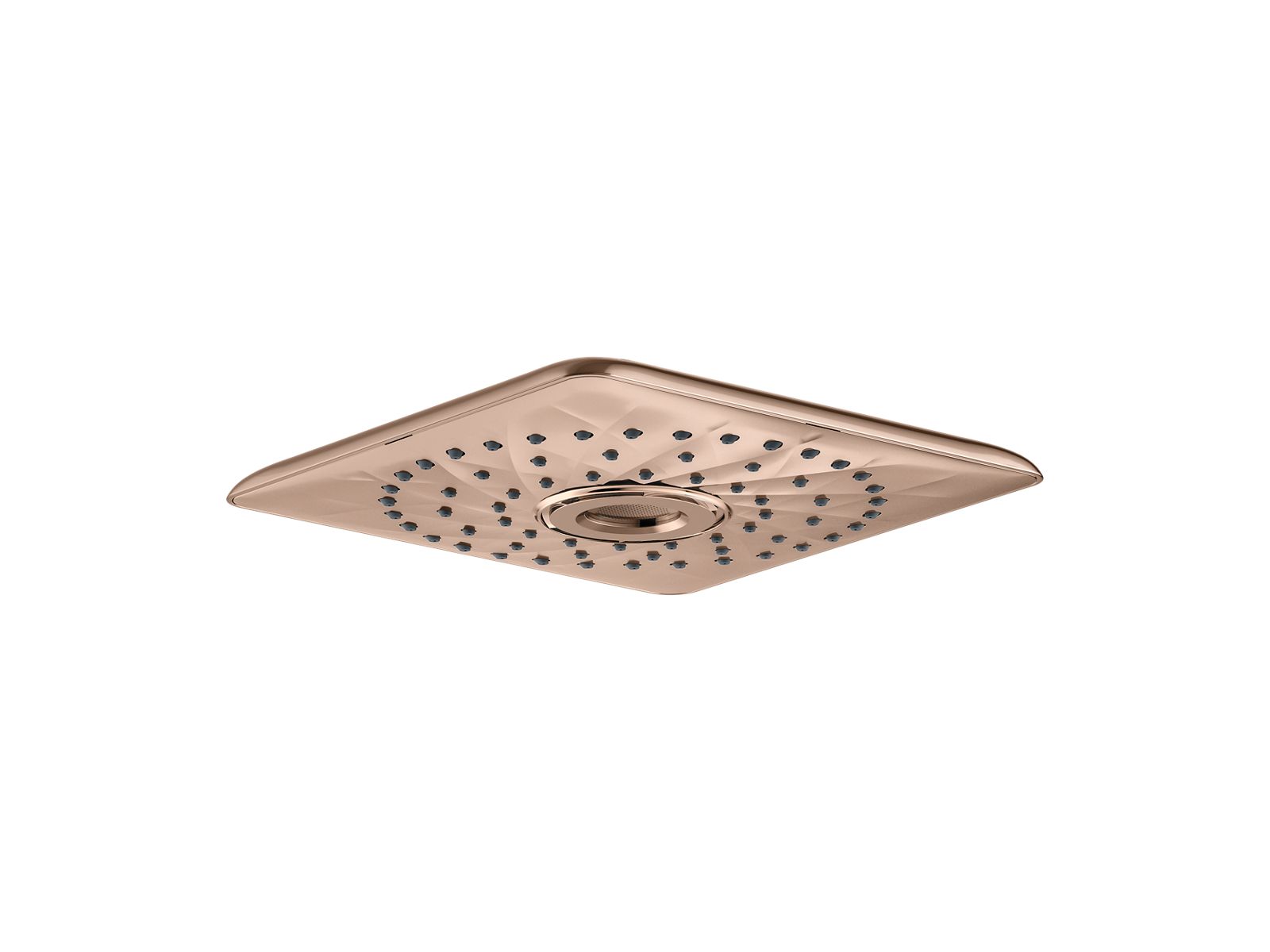 Rain Max Square 254 mm single-function rainhead, 22 lpm