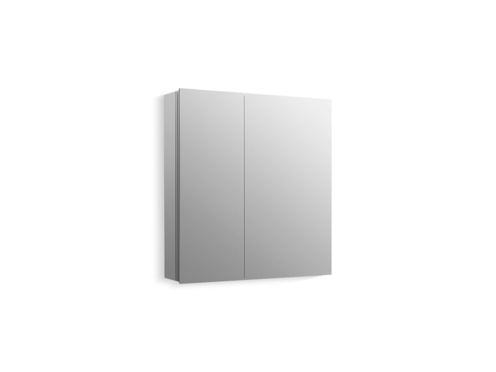 Embark Premium XL 25" x 26" rectangular two-door medicine cabinet