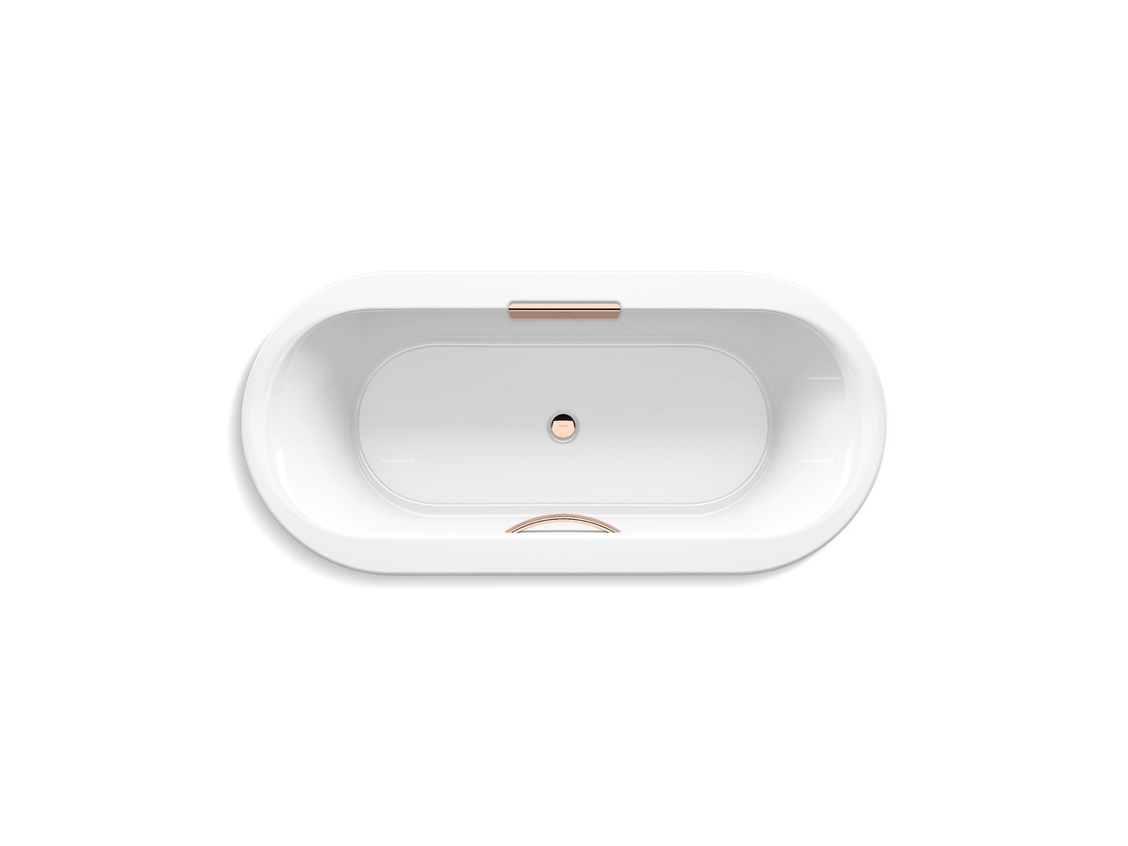 K23074TGR0 Volute™ 1.7m Freestanding Bath Studio KOHLER®